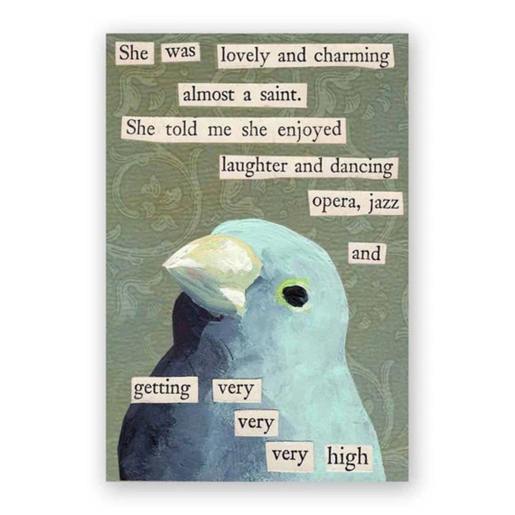 The Mincing Mockingbird Almost a Saint Cannabis Magnet