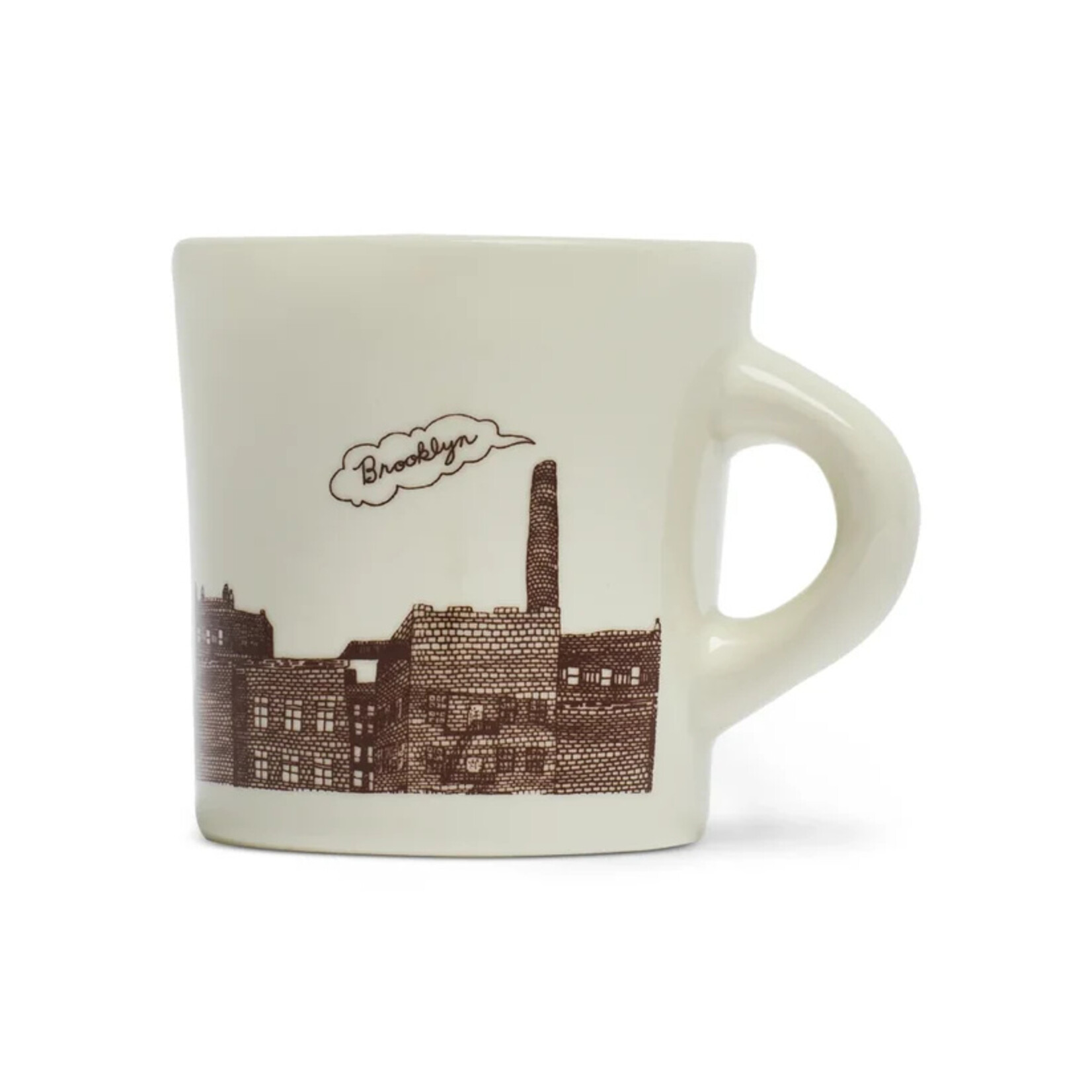 Brooklyn City Mug Brown