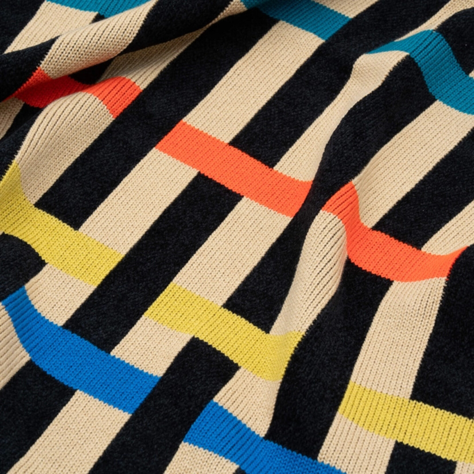 Verloop Ribbon Throw- Black
