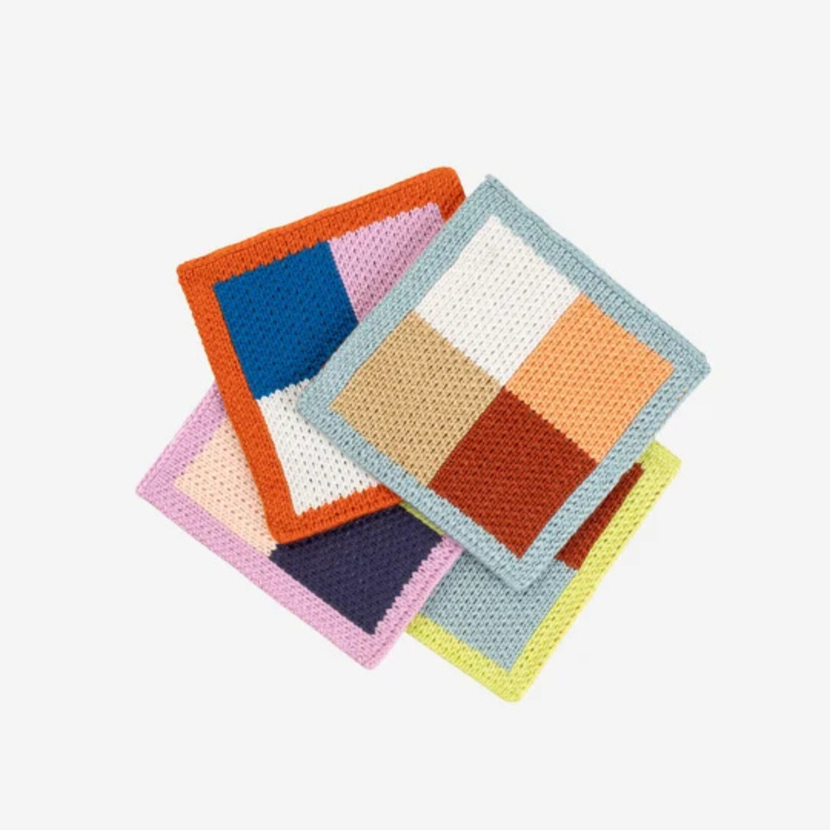 Verloop Pattern Patch Coaster Set- Desert