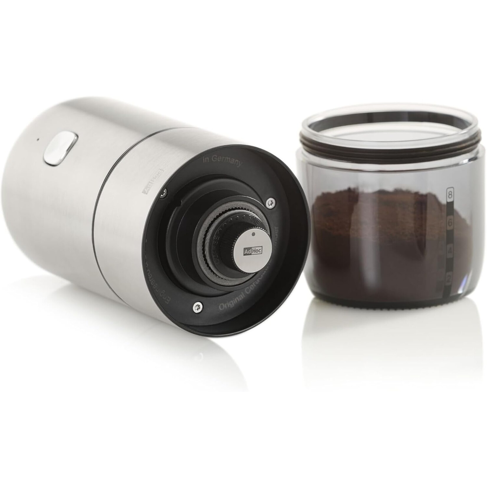 AdHoc Electric Coffee Grinder Stainless Steel