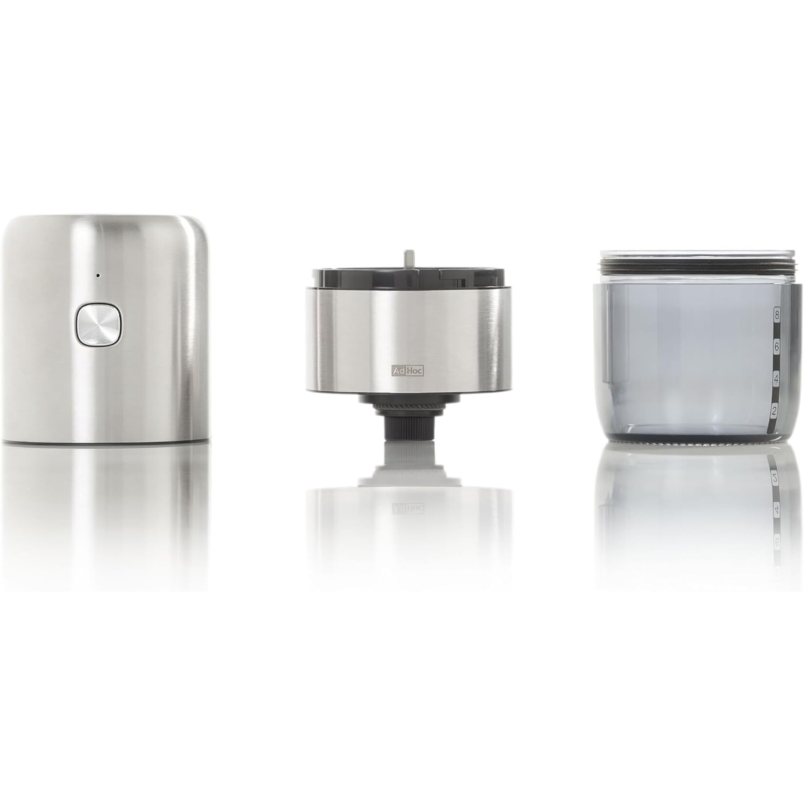 AdHoc Electric Coffee Grinder Stainless Steel