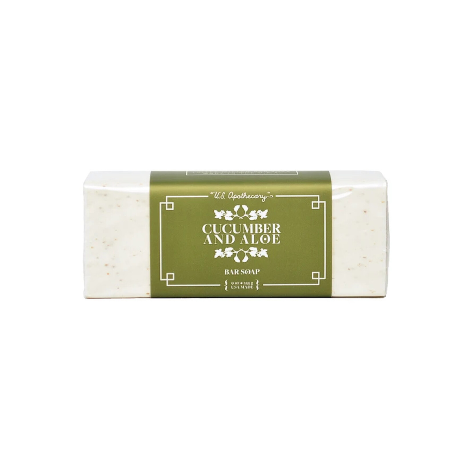 U.S. Apothecary Cucumber and Aloe Bar Soap