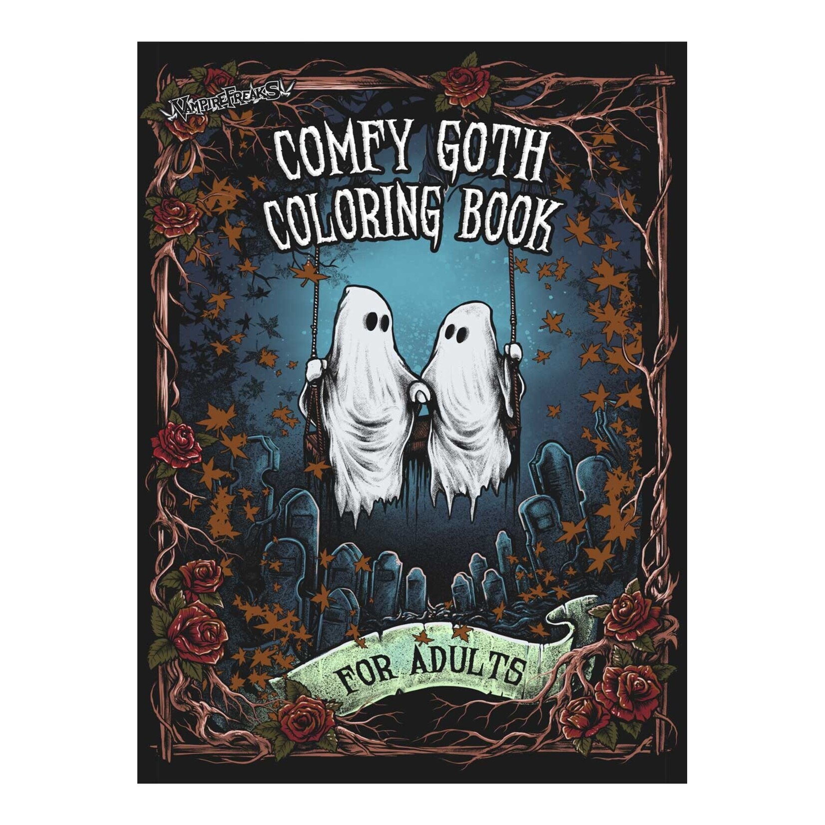 Vampirefreaks Comfy Goth Adult Coloring Book