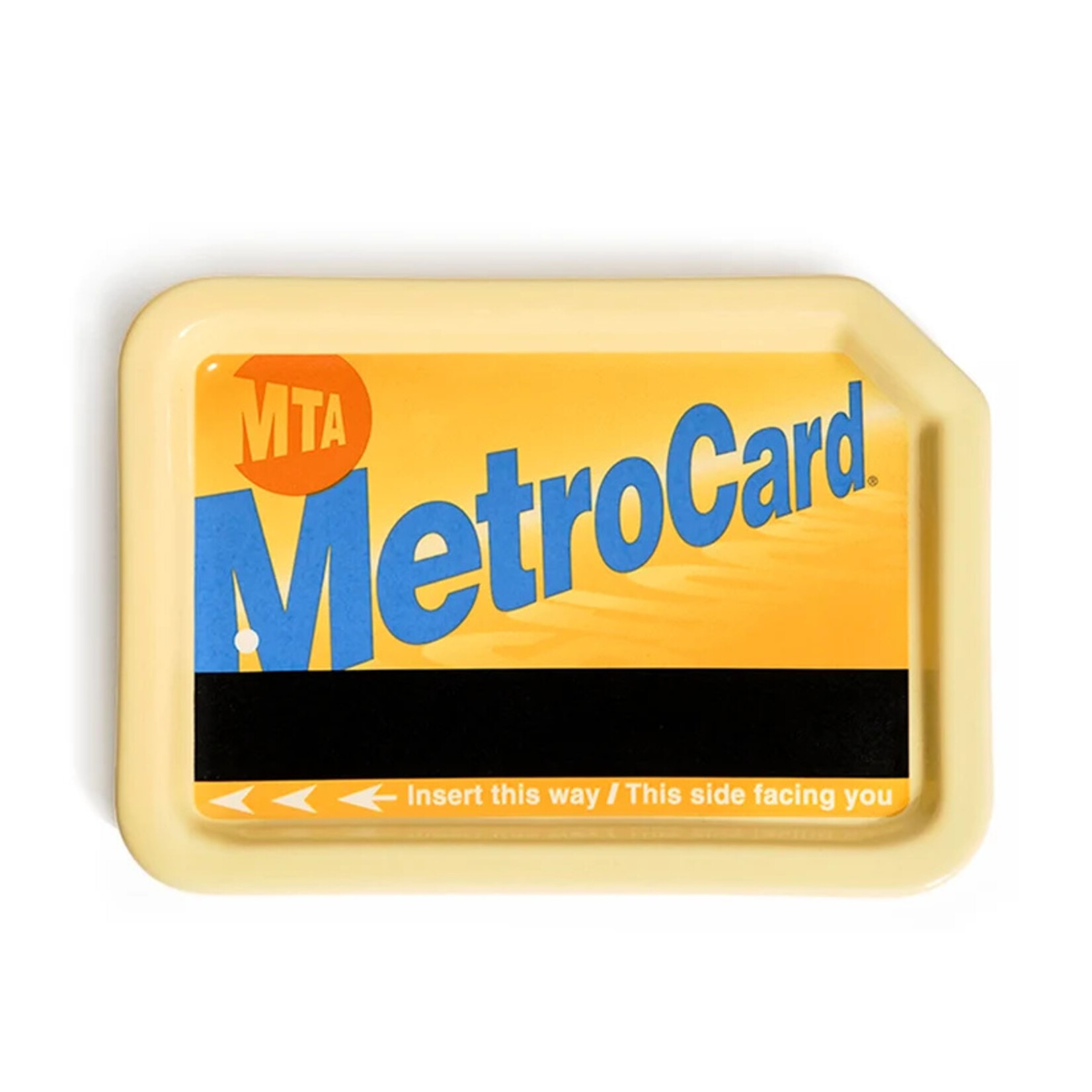 Metro Card Tray- Yellow