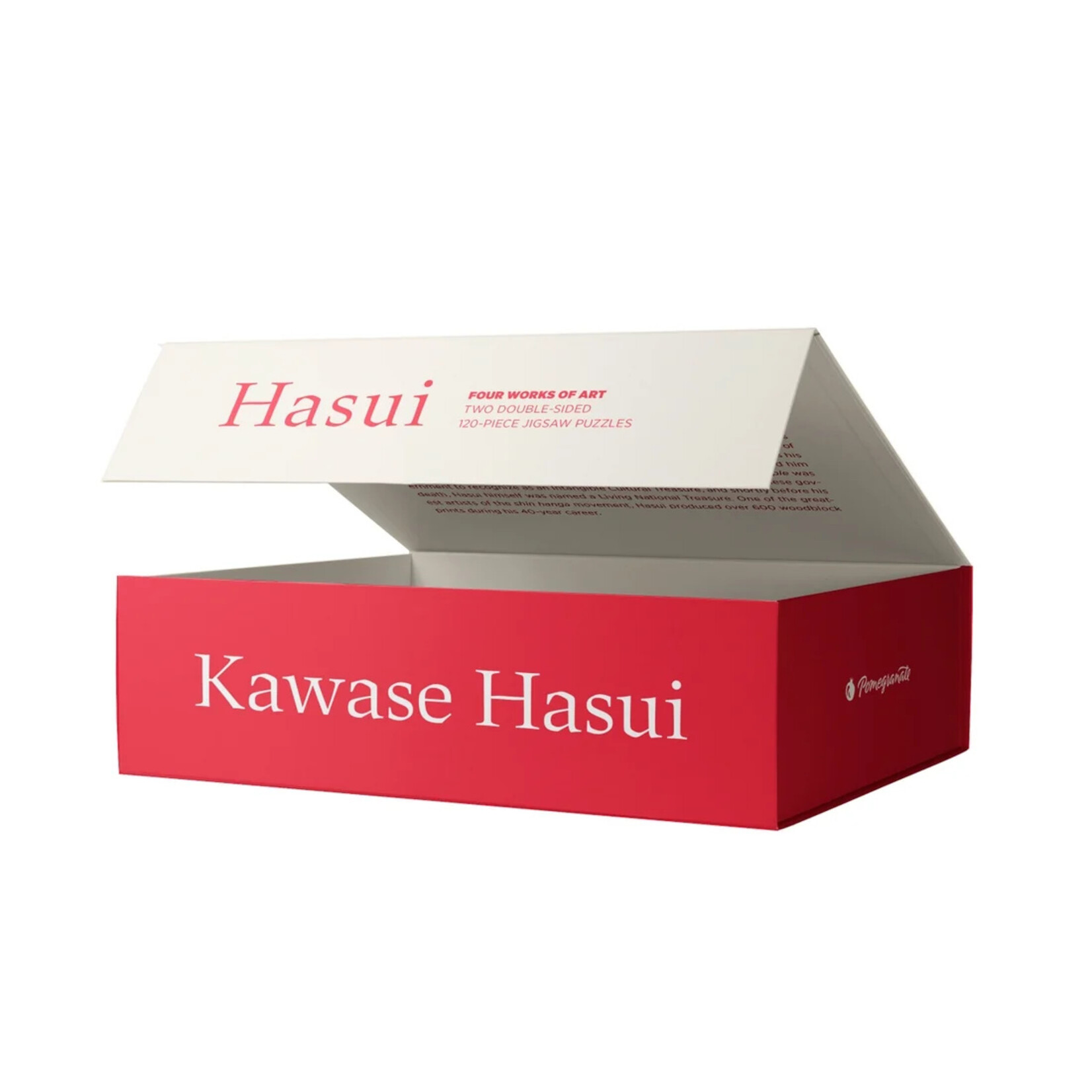 Pomegranate Kawase Hasui: Snowfall 120pc Double-Sided Puzzle