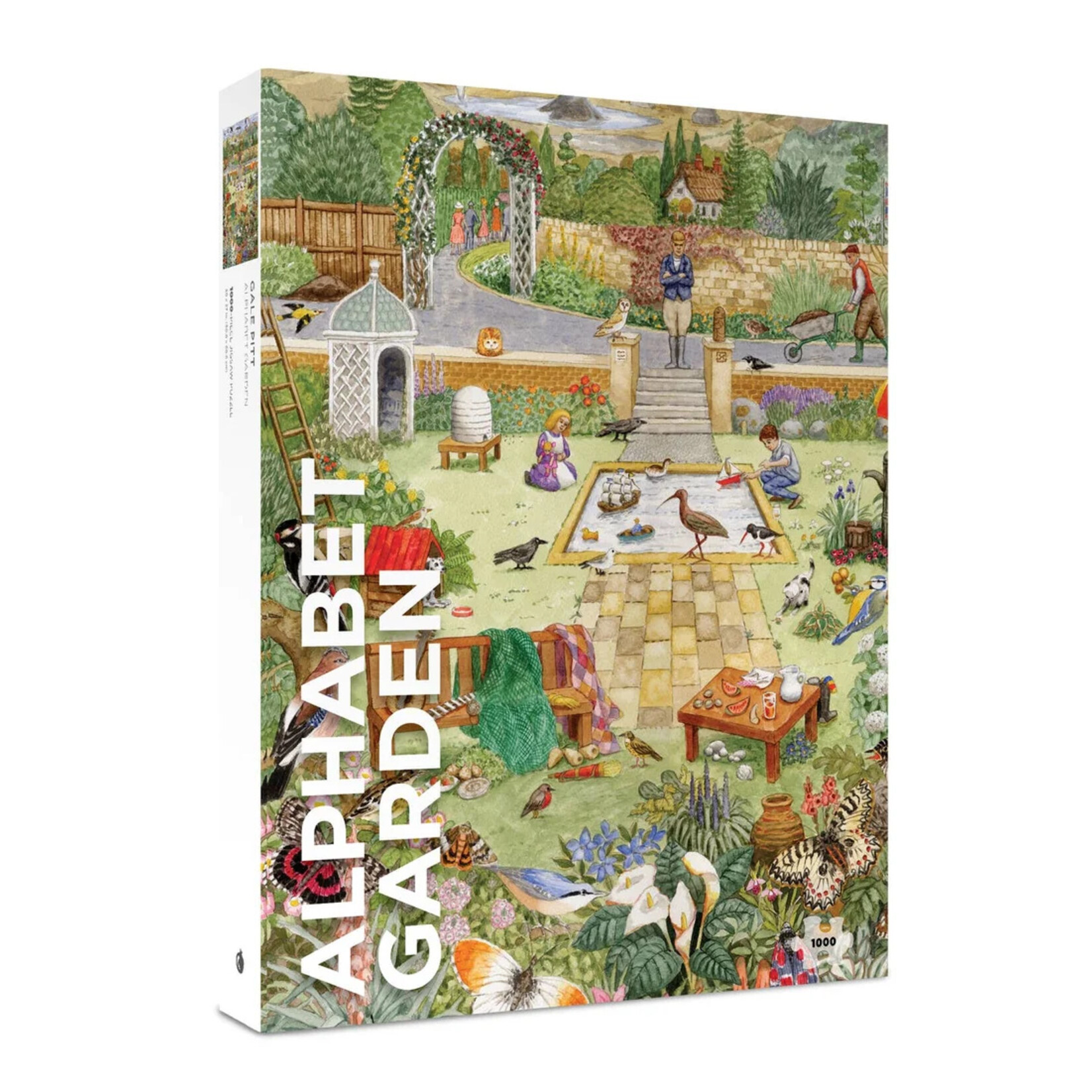 Pomegranate Gale Pitt: Alphabet Garden 1000pc Puzzle