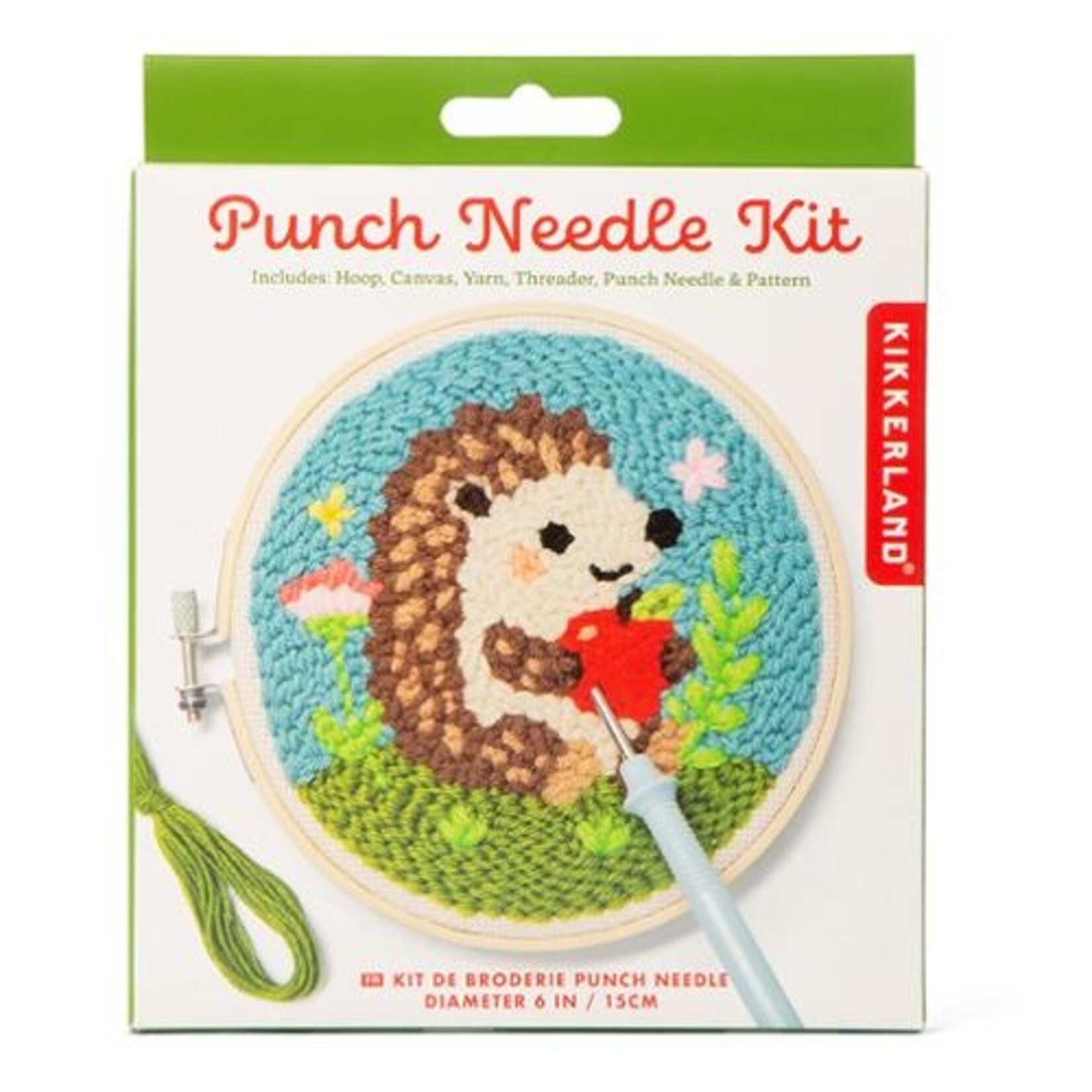 Hedgehog Punch Needle Kit