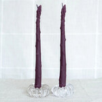 Happy Organics Purple Asparagus Sculpted Beeswax Candles