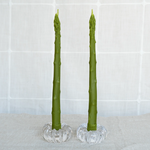 Happy Organics Asparagus Sculpted Beeswax Candles