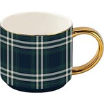 Sweet Water Decor Navy Plaid Coffee Mug