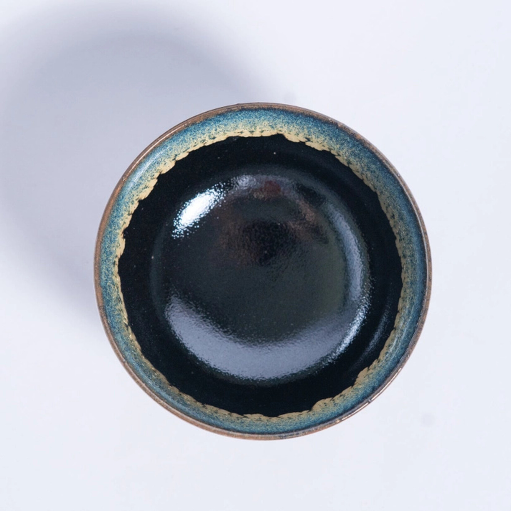Urban Tokyo Tenmoku Shironagash Porcelain Rice Bowl 12oz