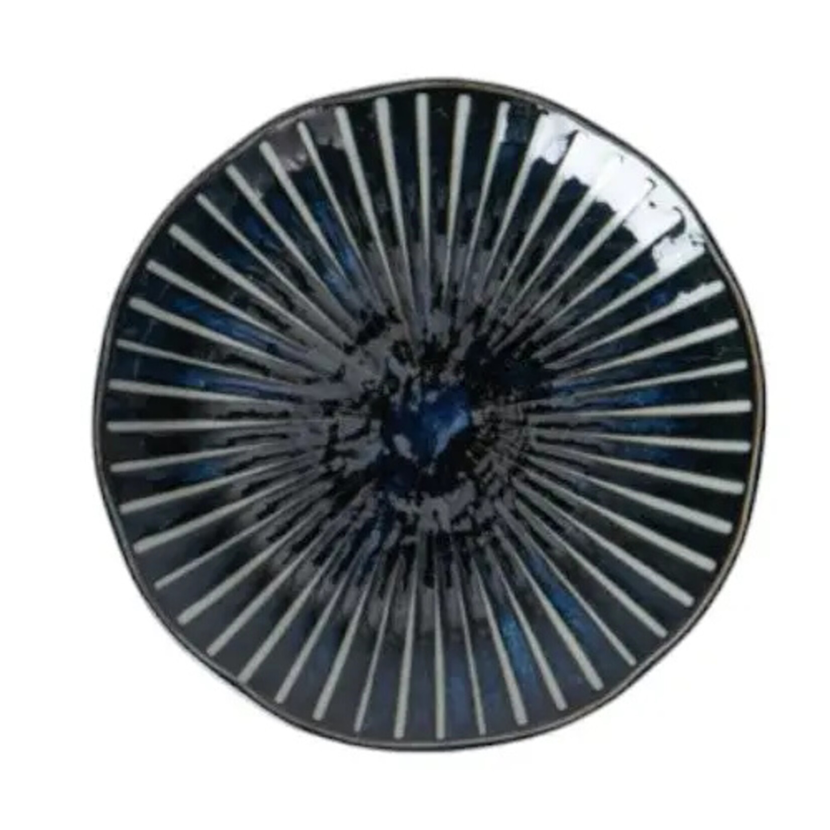 Urban Tokyo Hasui Tokusa Blue 10"D Round Dinner Plate