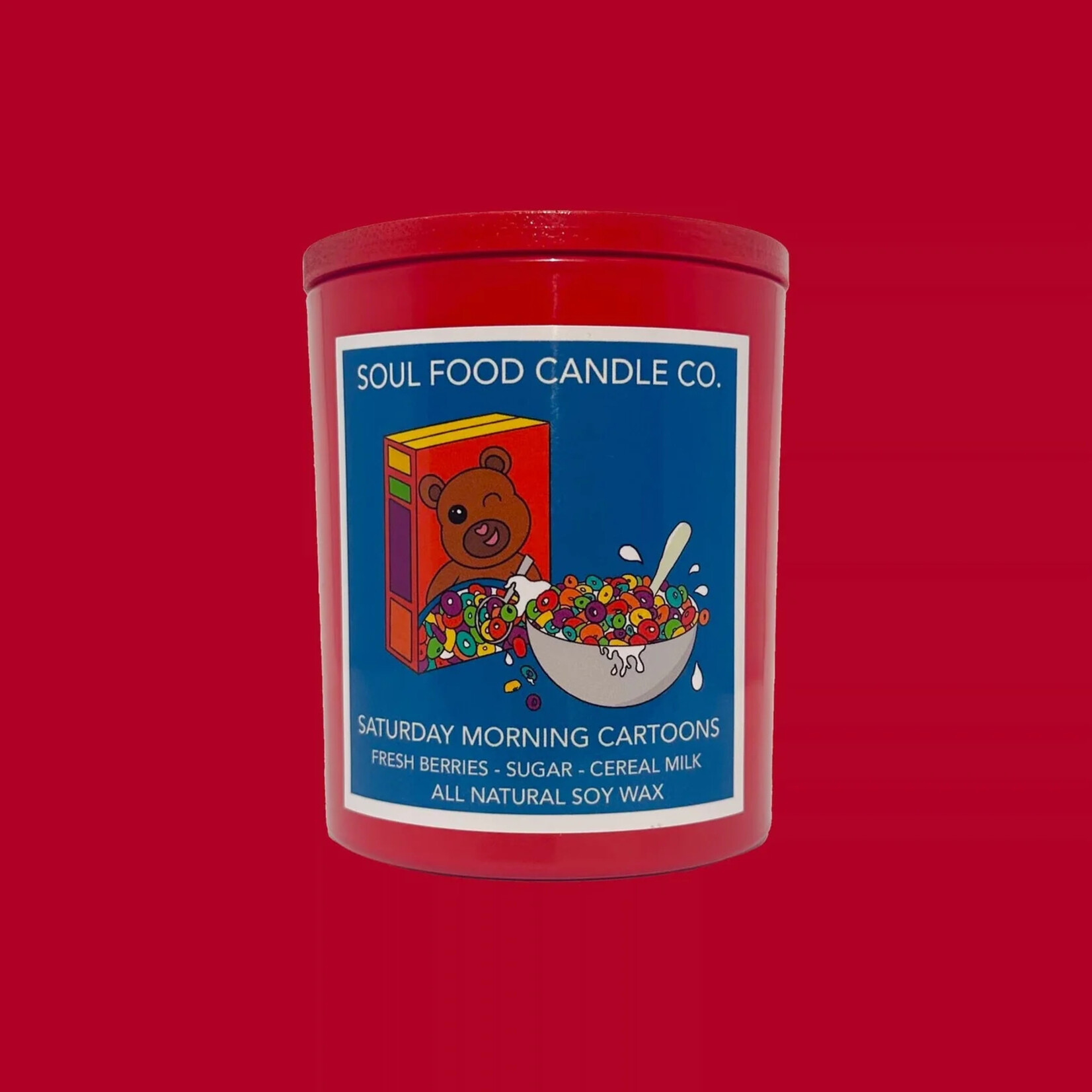 Soul Food Candle Saturday Morning Cartoons 4.5oz Candle