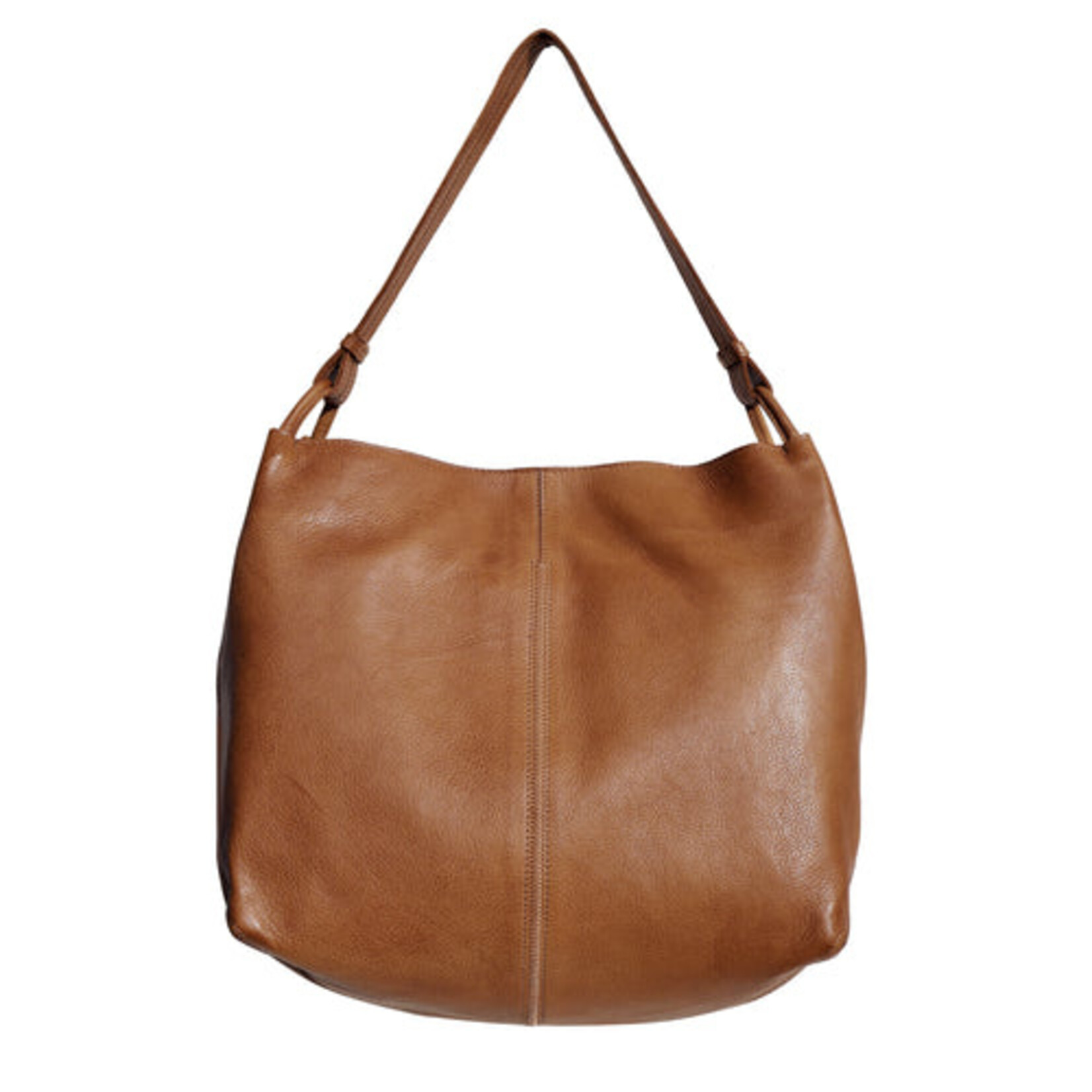 Latico Leathers Lyons Handcrafted Leather Tote- Cognac