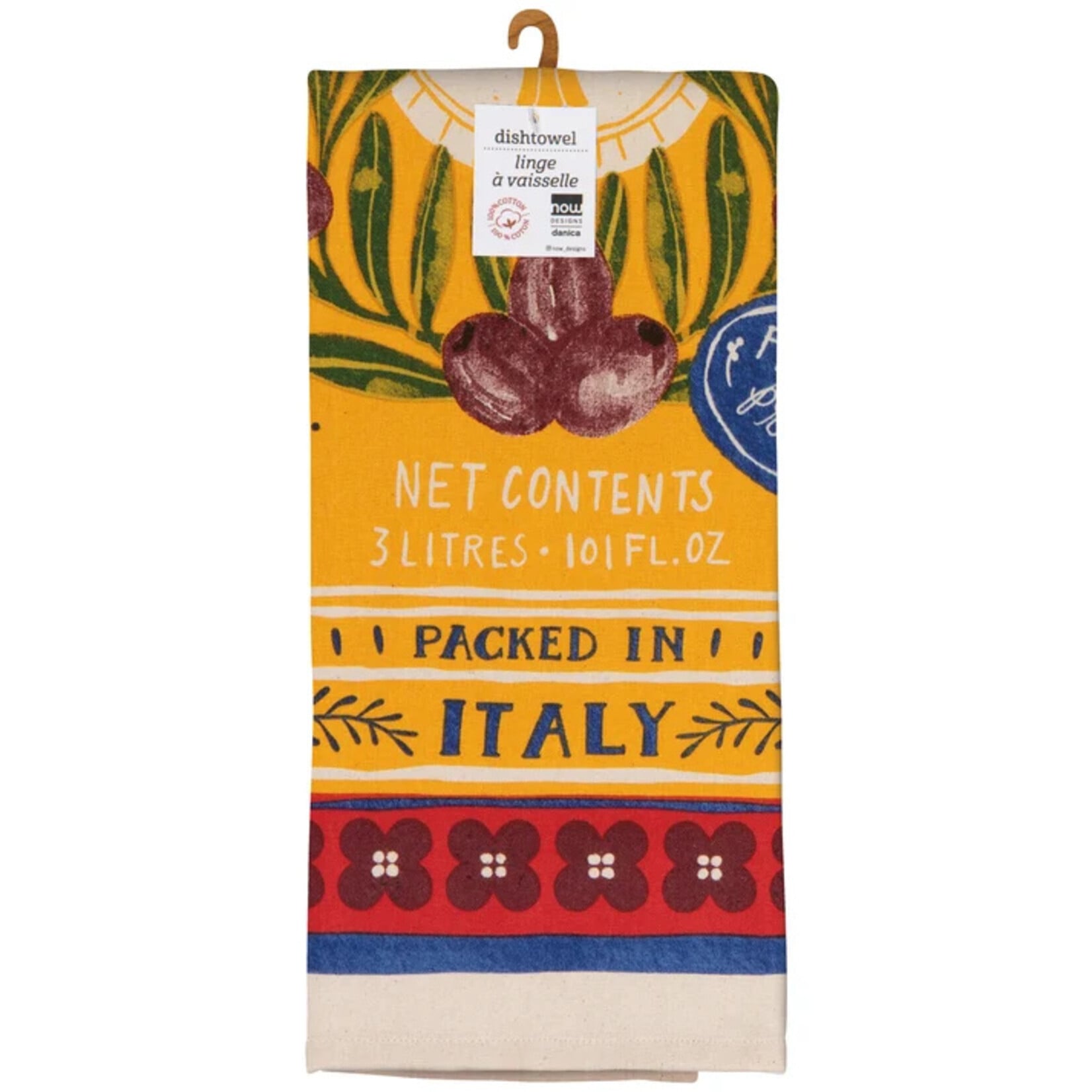 Now Designs Olive Oil Dishtowel