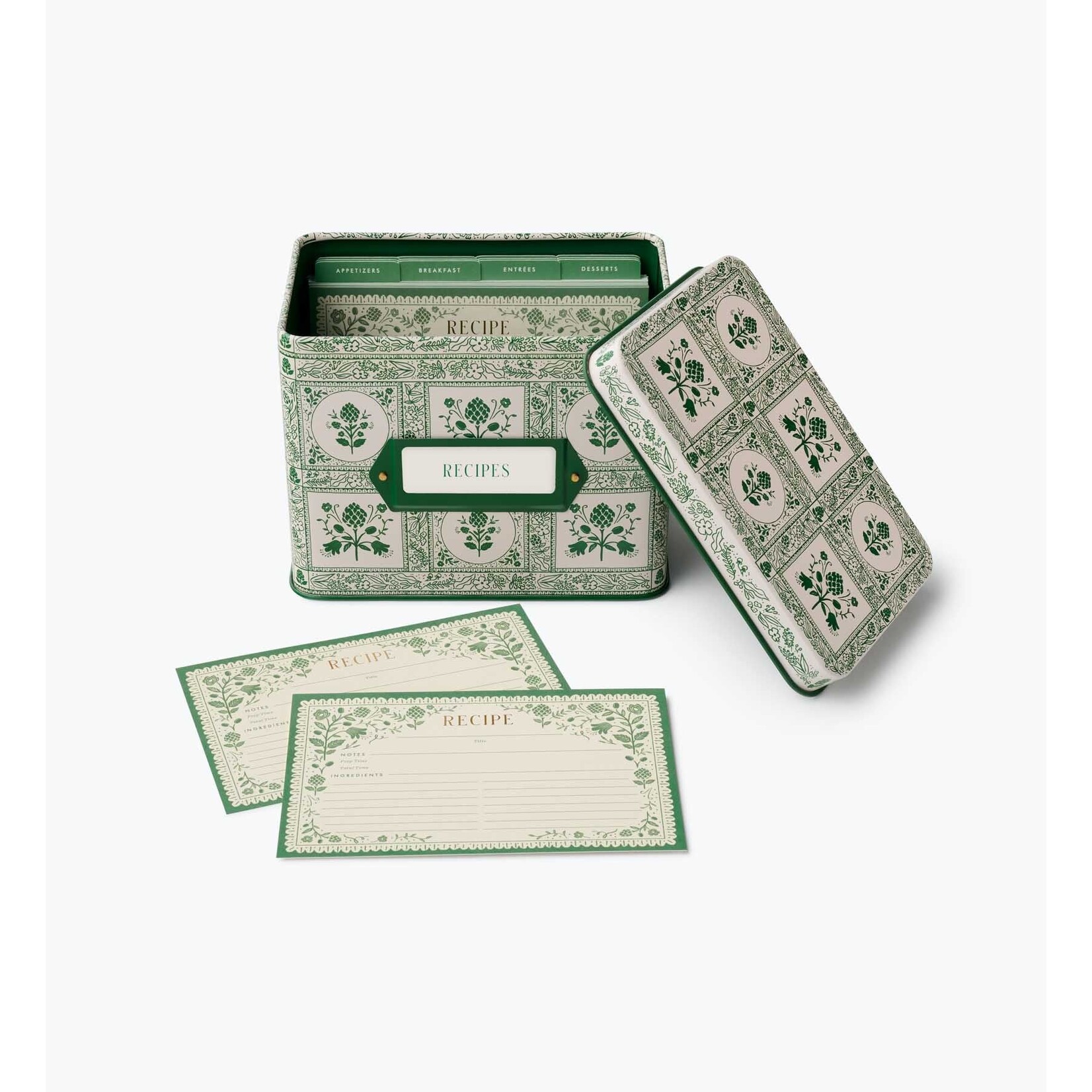 Rifle Paper Co. Recipe Tin- Artichoke