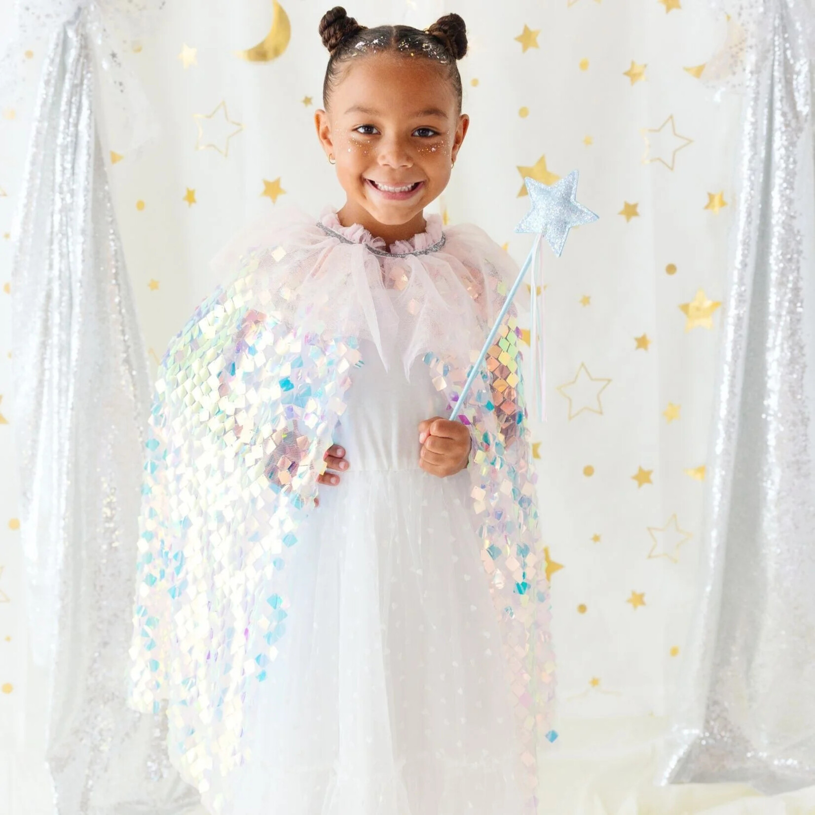 Sweet Wink Starlight Sequin Cape