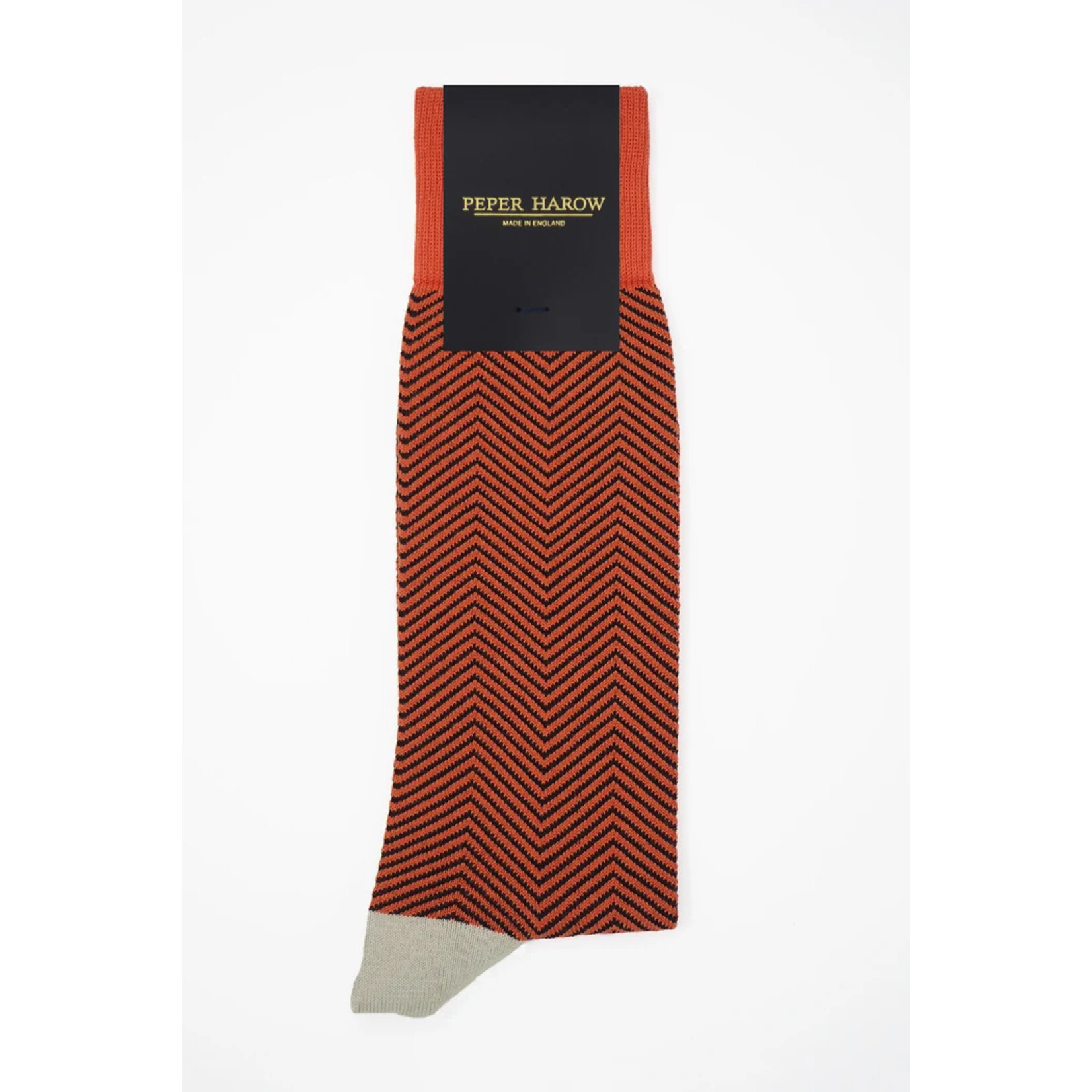 Peper Harow Socks Orange Lux Taylor Men's Socks