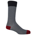 Peper Harow Socks Black Lux Taylor Men's Socks