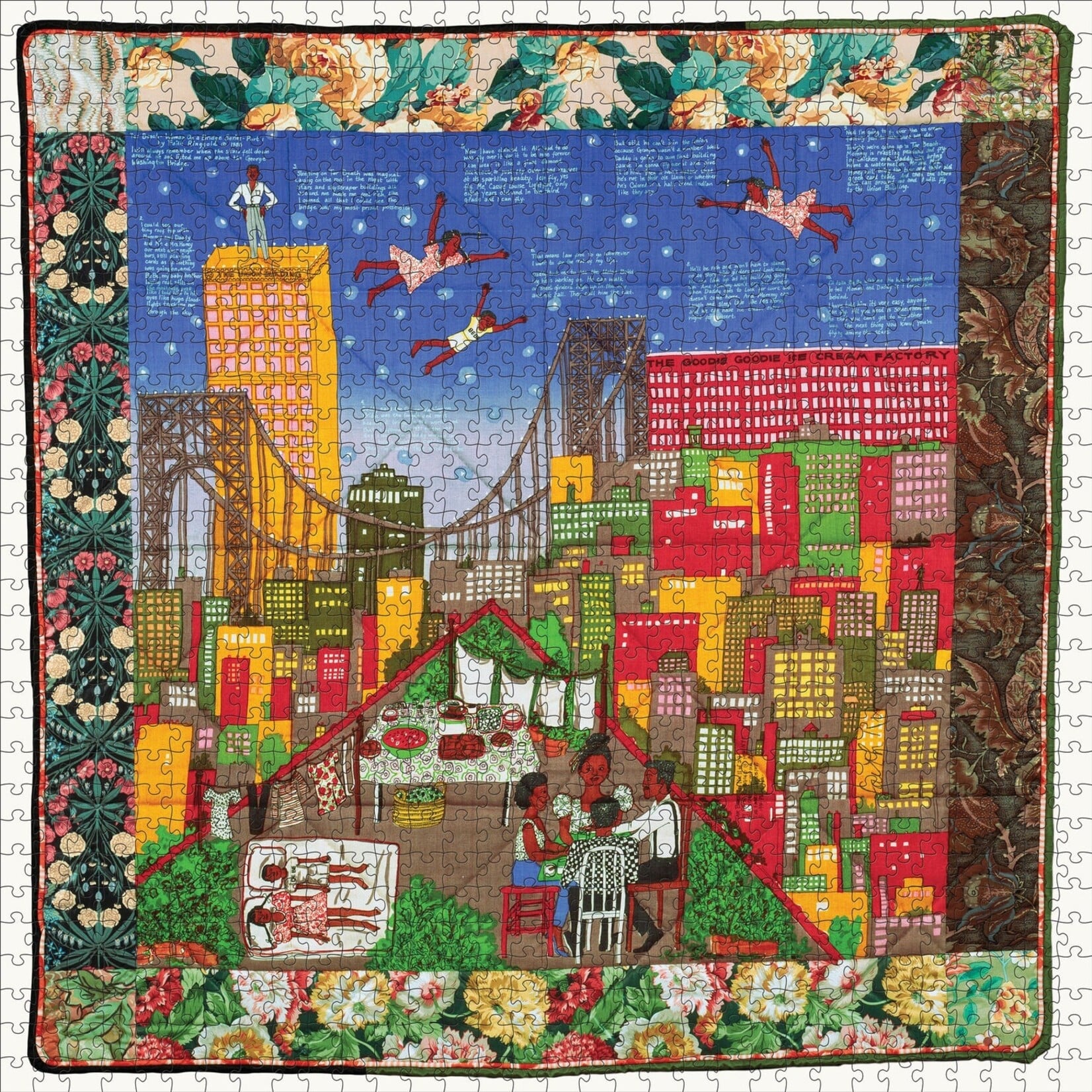 Pomegranate Faith Ringold: Tar Beach 2 1000pc Puzzle