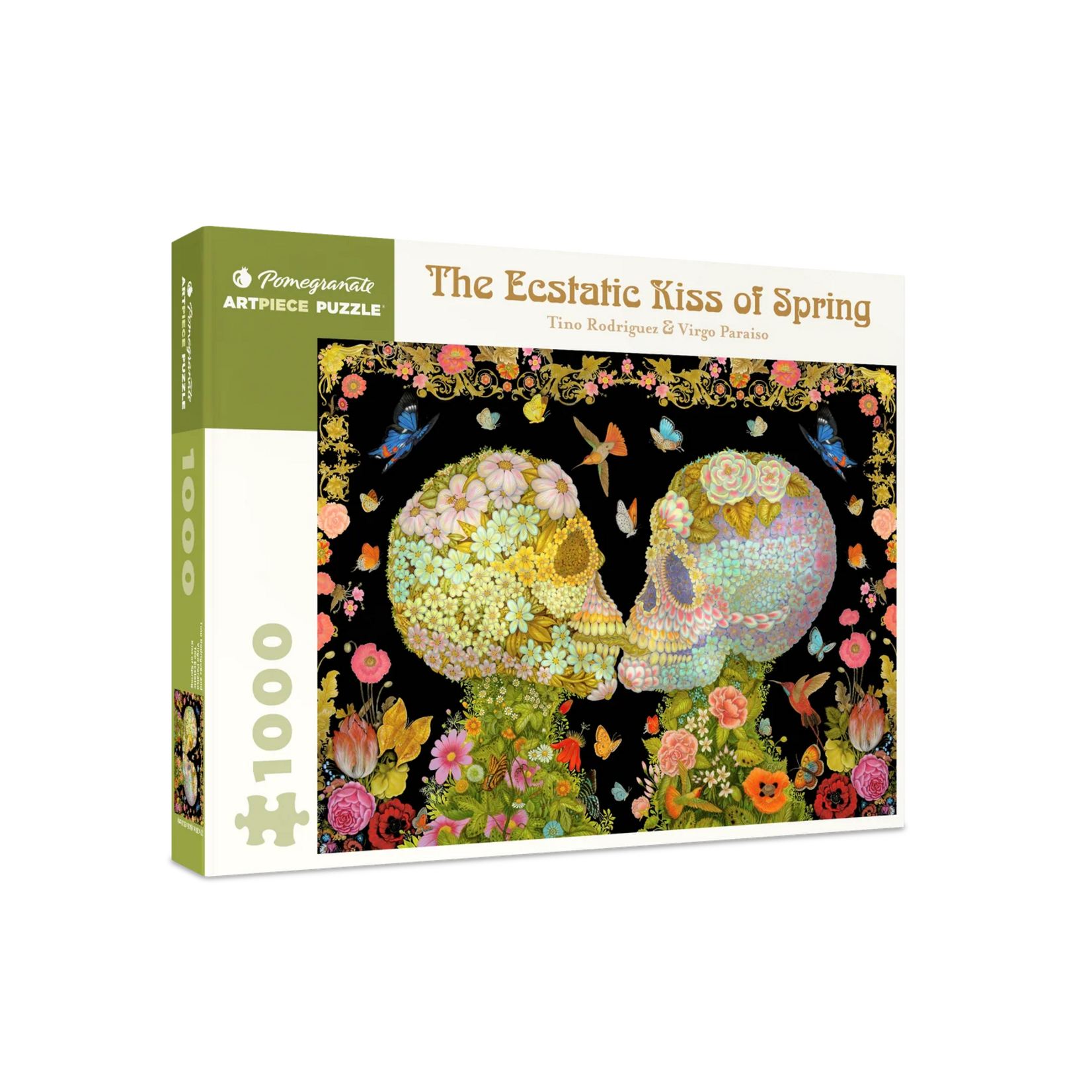 Pomegranate Tino Rodriguez and Virgo Paraiso: The Ecstatic Kiss of Spring 1000pc Puzzle