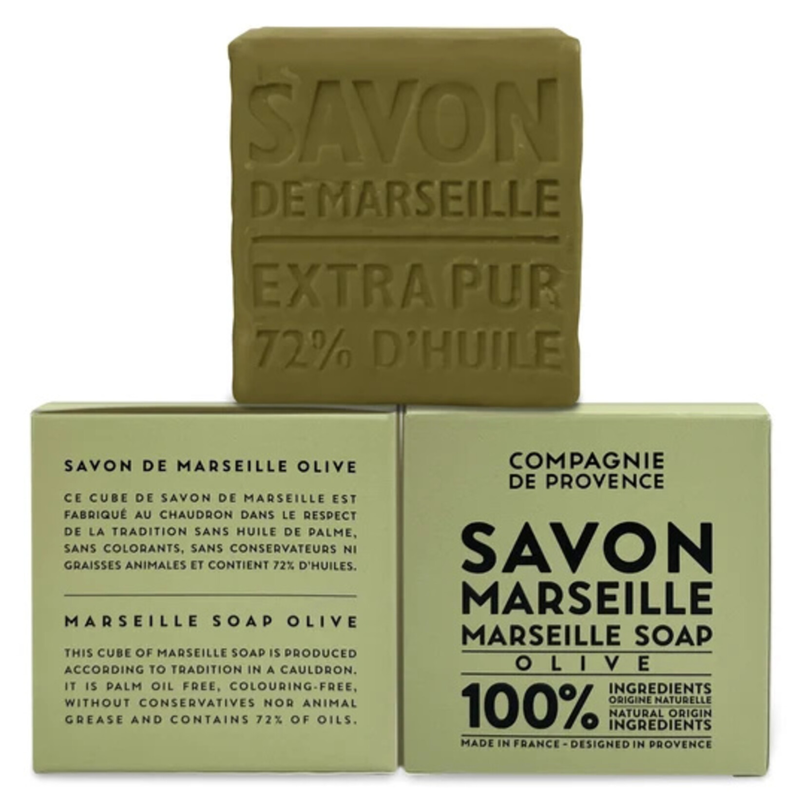 Compagnie de Provence Olive Oil Marseille Soap Cube