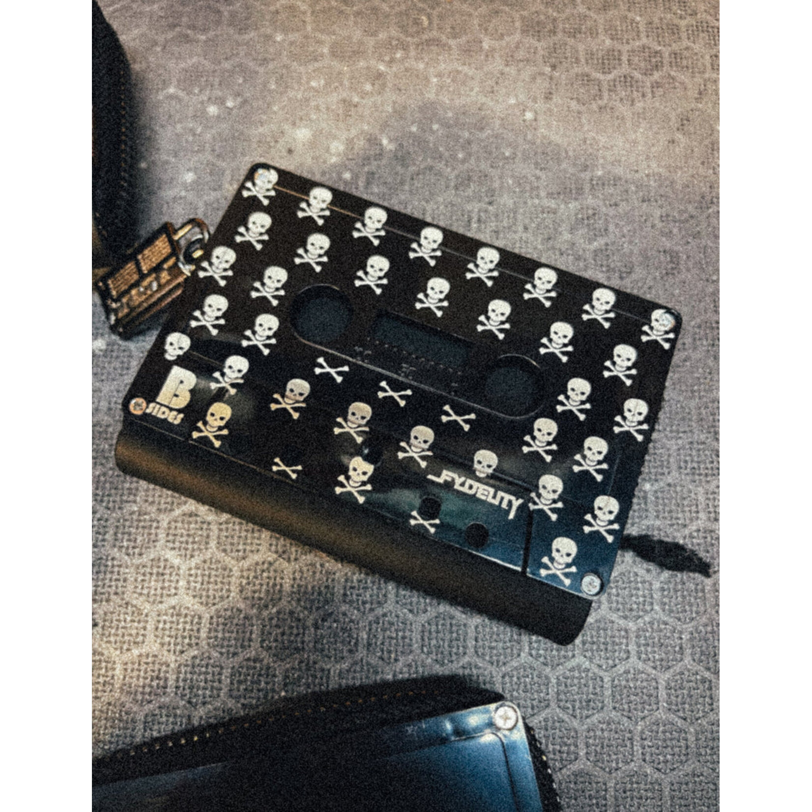 Fydelity Cassette Tape Wallet- Retro Skulls