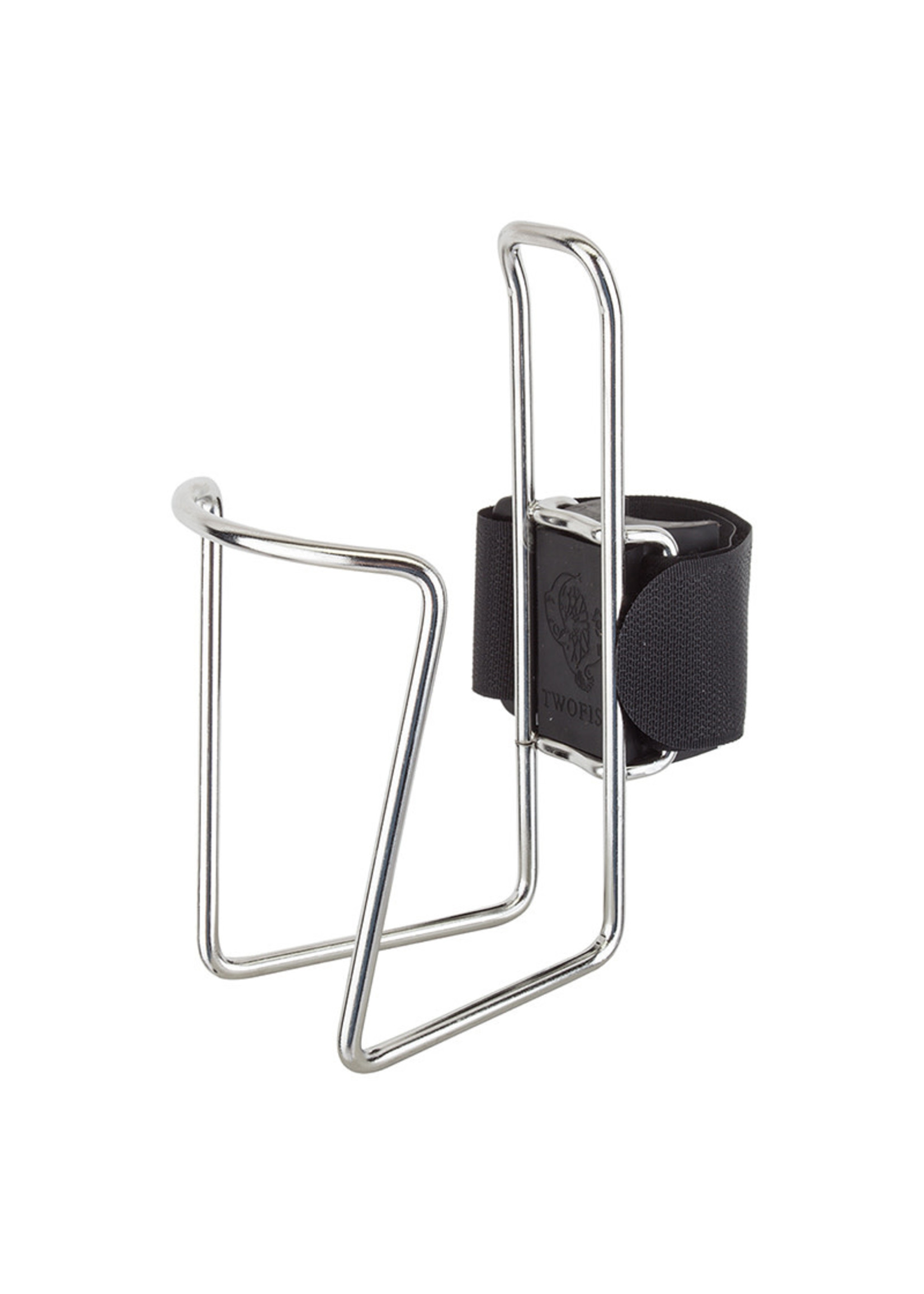 TwoFish TwoFish QuickCage Water Bottle Cage: Stainless, No Bottle Included