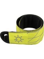 Nite Ize Nite Ize SlapLit LED Bracelet with Wavy Grid: Neon Yellow