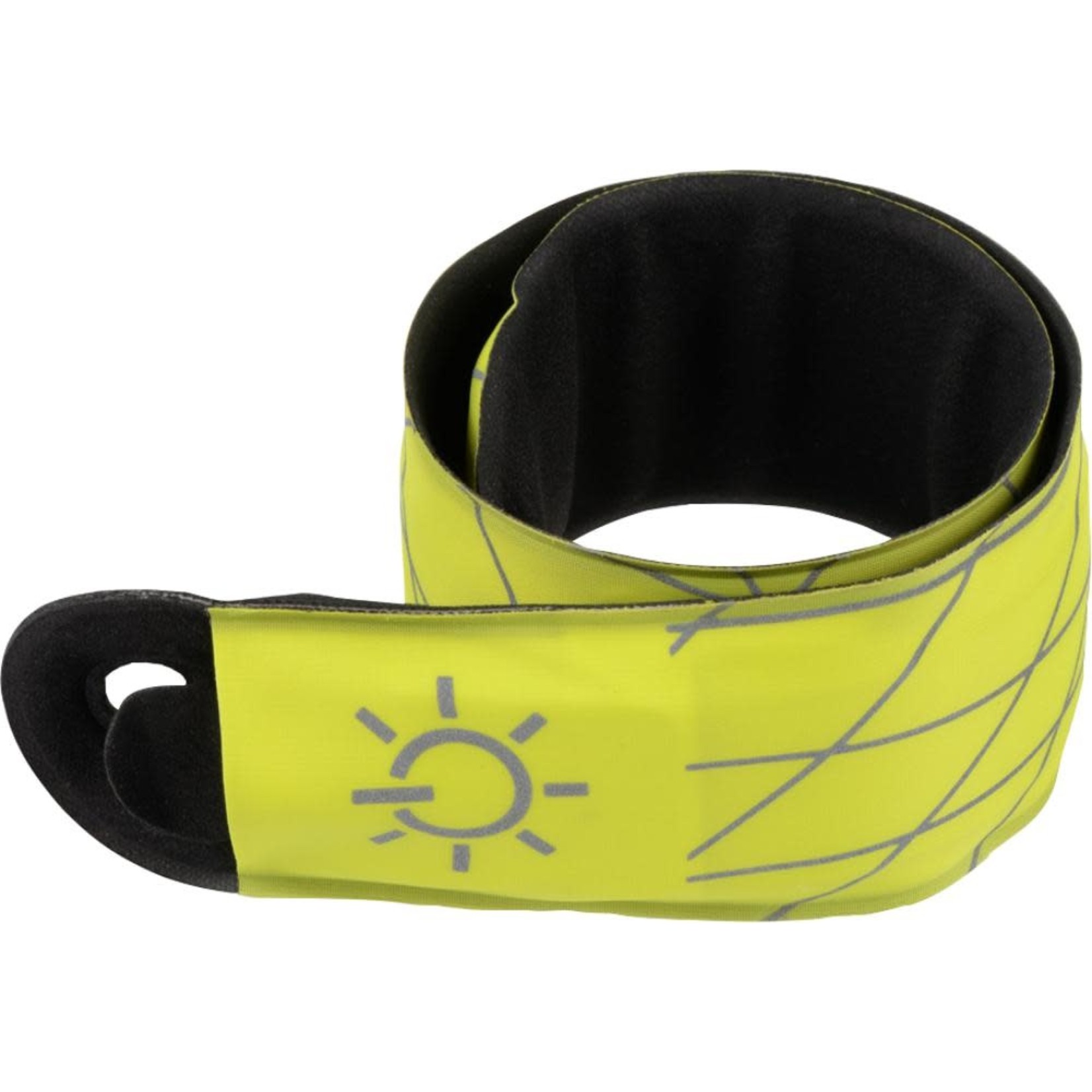 Nite Ize Nite Ize SlapLit LED Bracelet with Wavy Grid: Neon Yellow