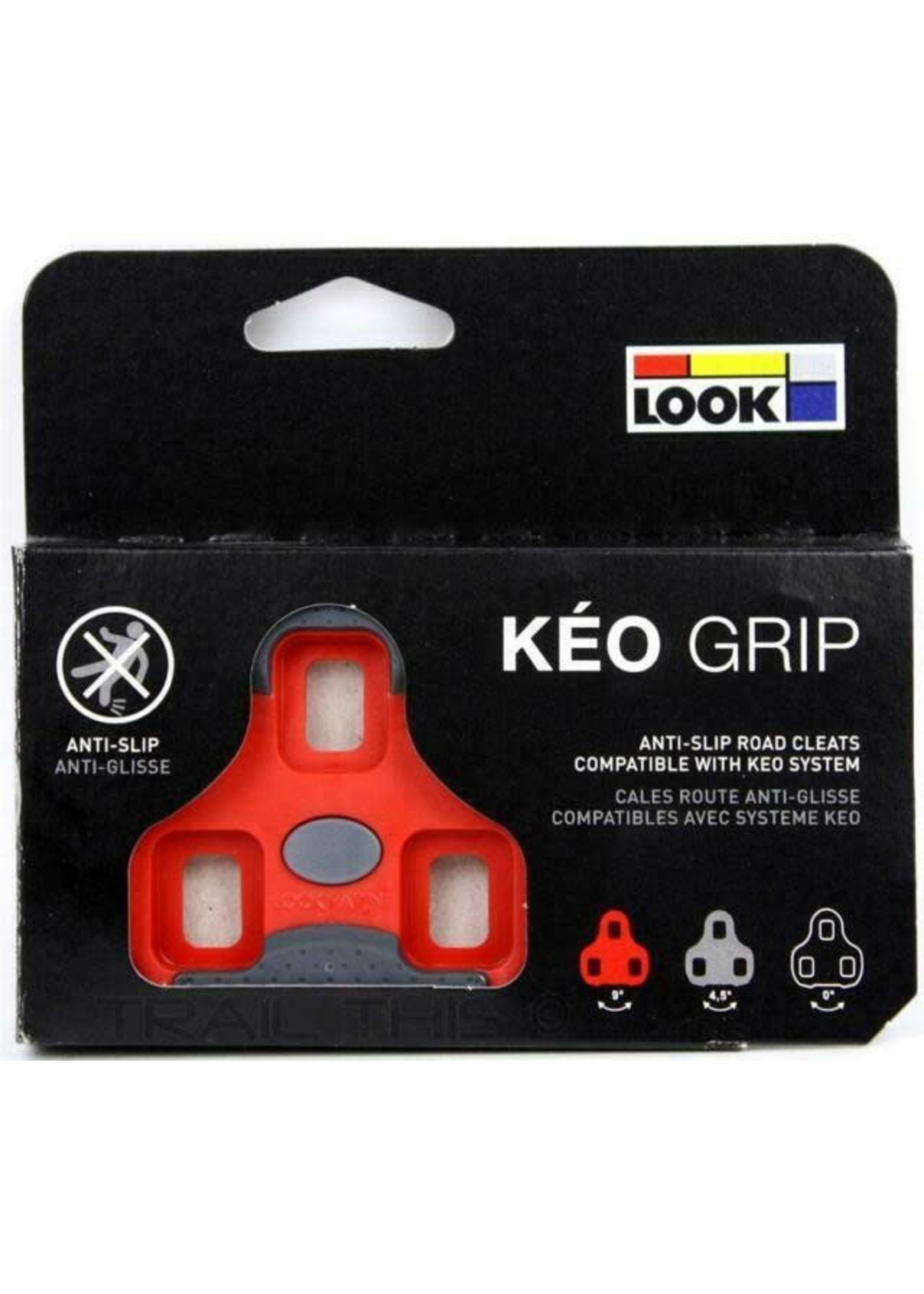 Look LOOK KEO Cleat - 9 Degree Float, Red