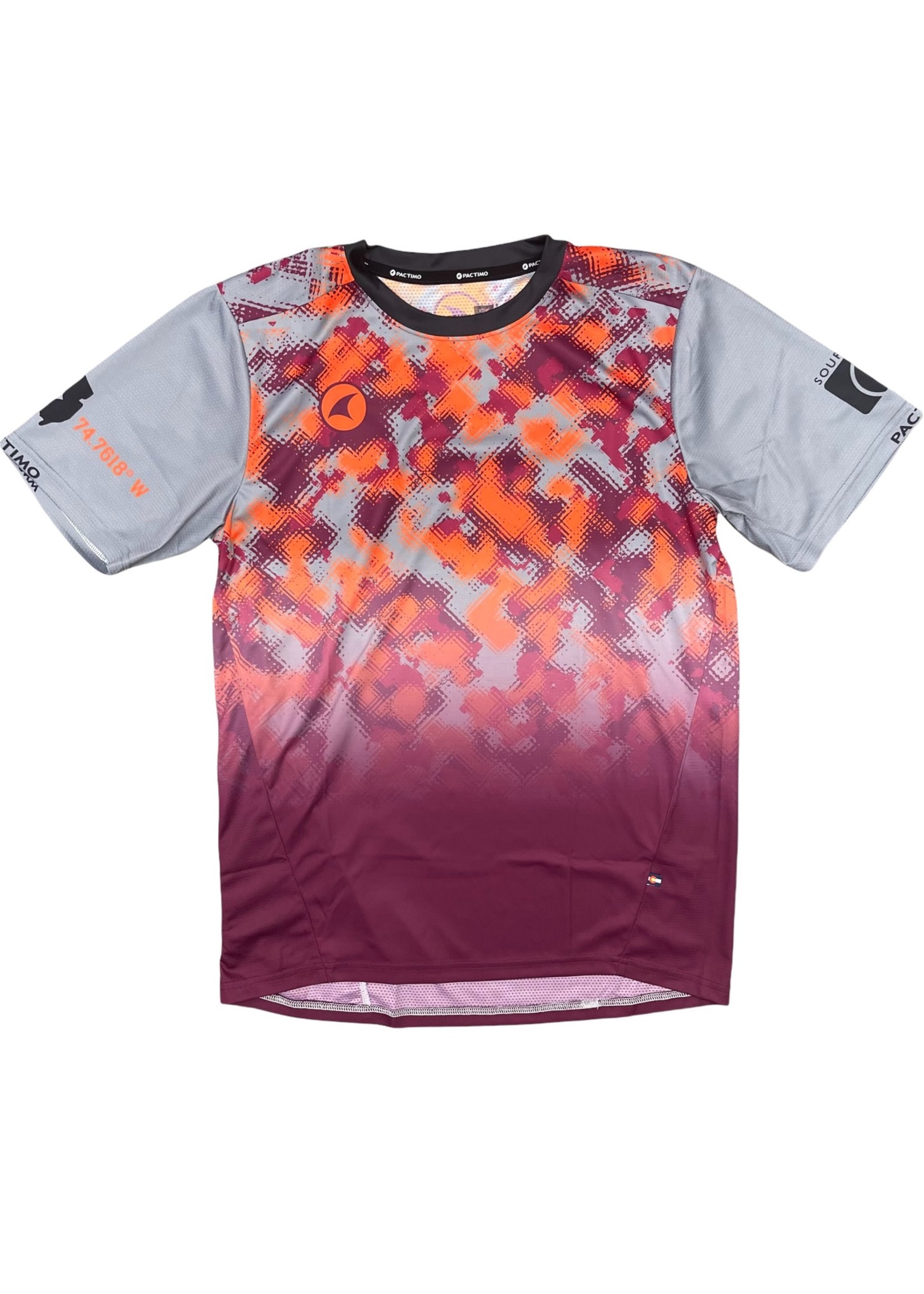 Pactimo Sourland Men's SS Digi Camo Mountain Bike Jersey