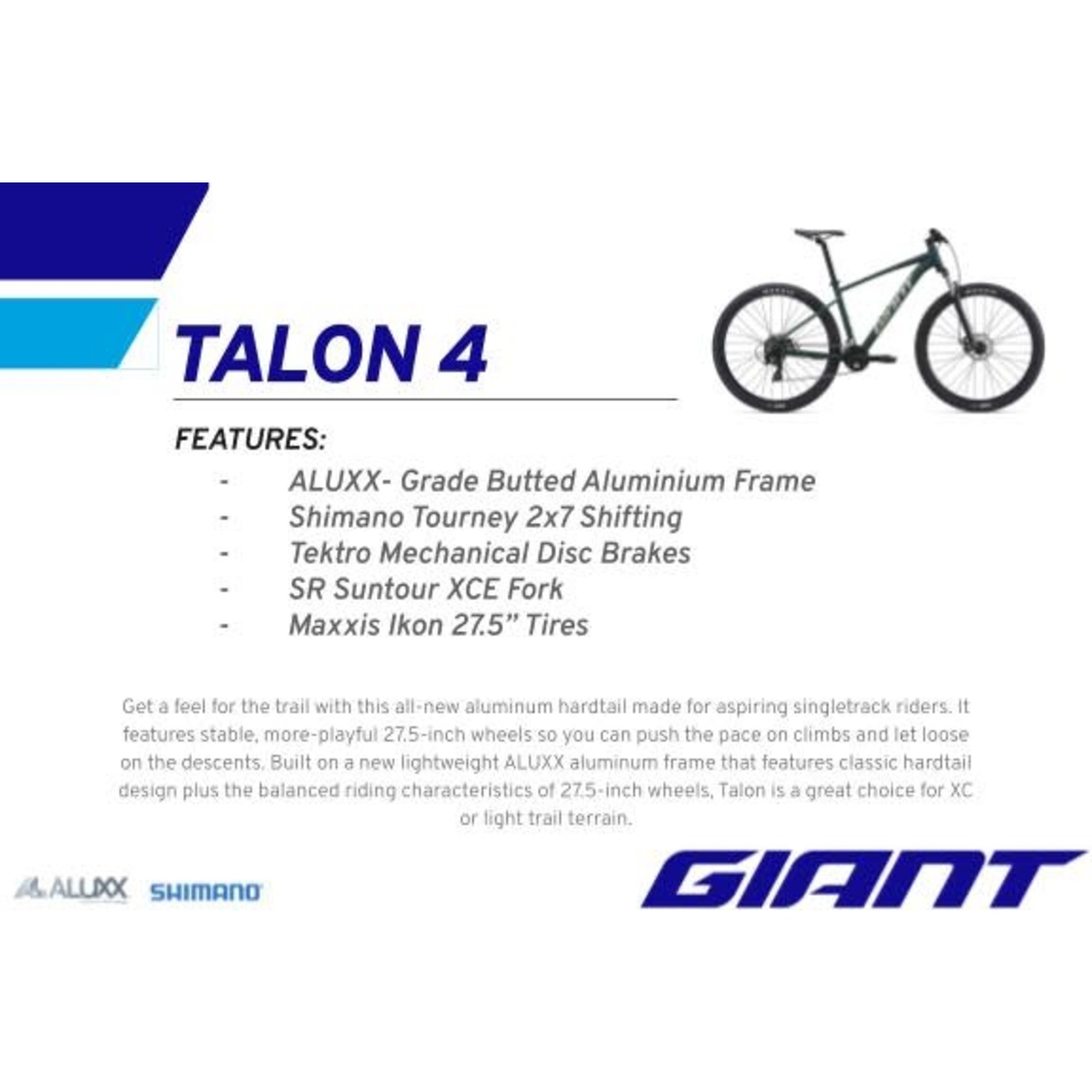 Talon 4 - Sourland Cycles