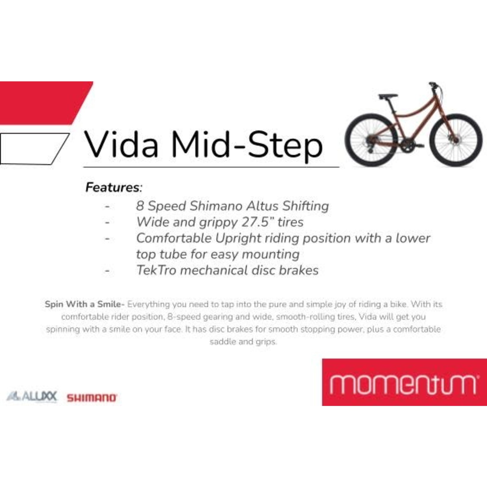 Momentum Momentum Vida Mid-Step Bike