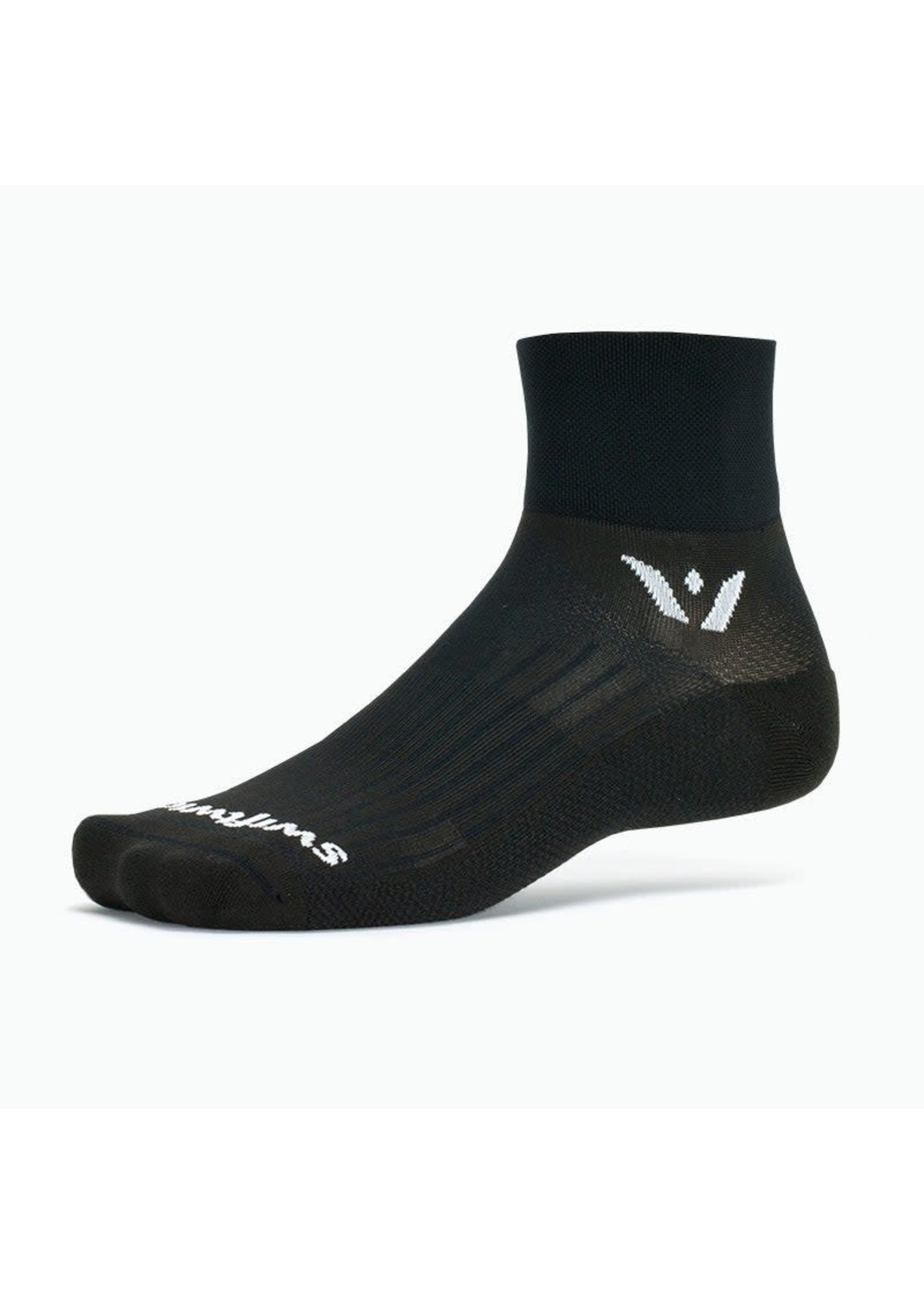 Swiftwick Swiftwick Aspire Two Socks - 2 inch, Black, Small