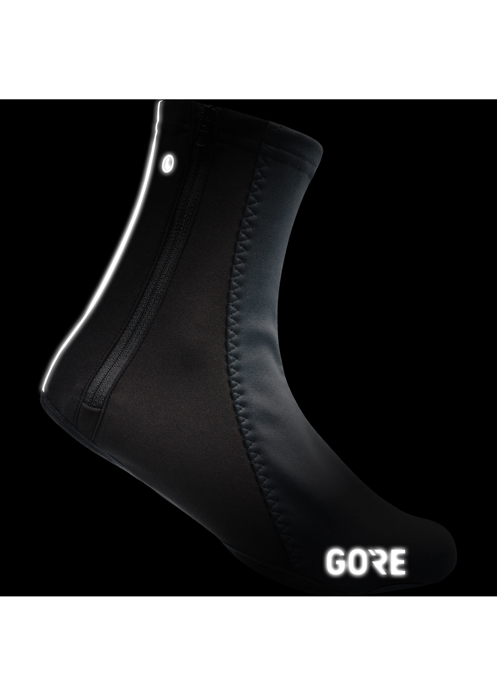 GORE GORE C5 WINDSTOPPER®Thermo Overshoes - Black, Fits Shoe Sizes 11-13