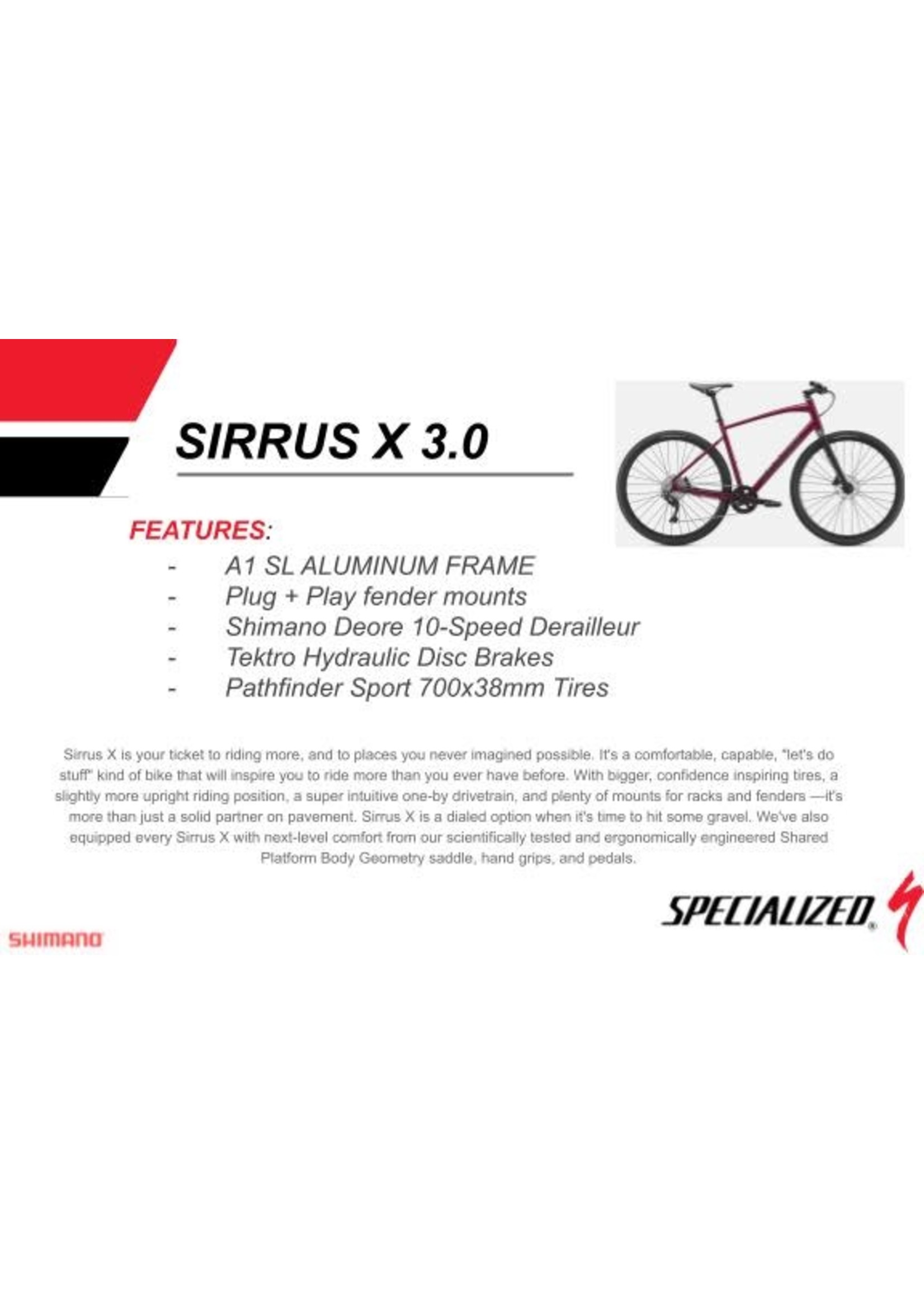 Specialized Specialized Sirrus X 3.0