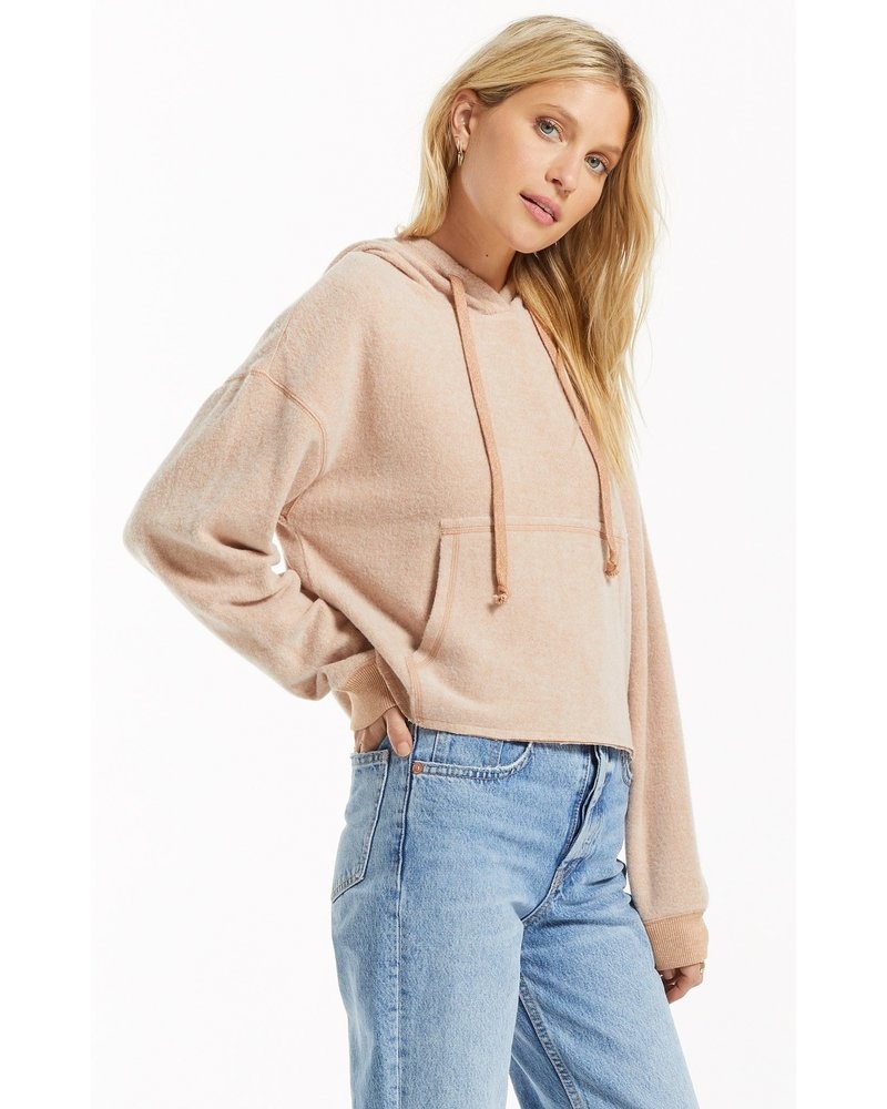 Z Supply Charlie Cozy Knit Hoodie