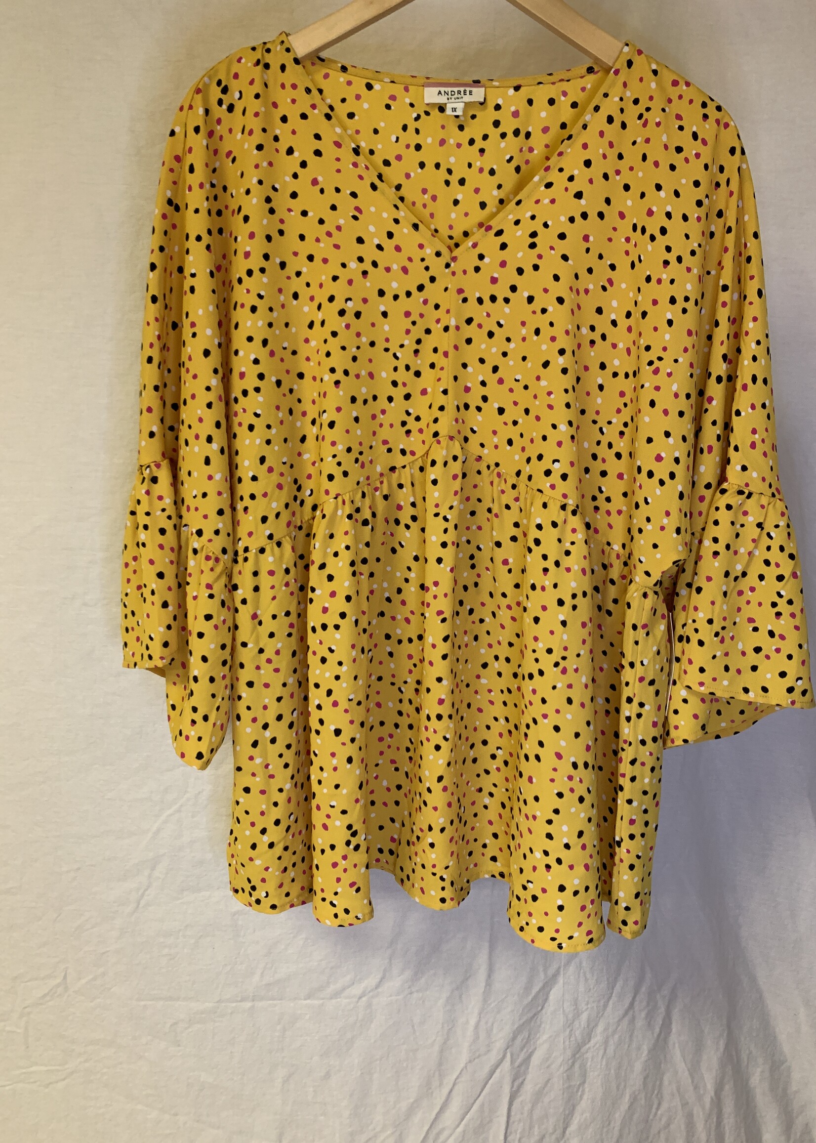 Andree by Unit LS Blouse- Marigold
