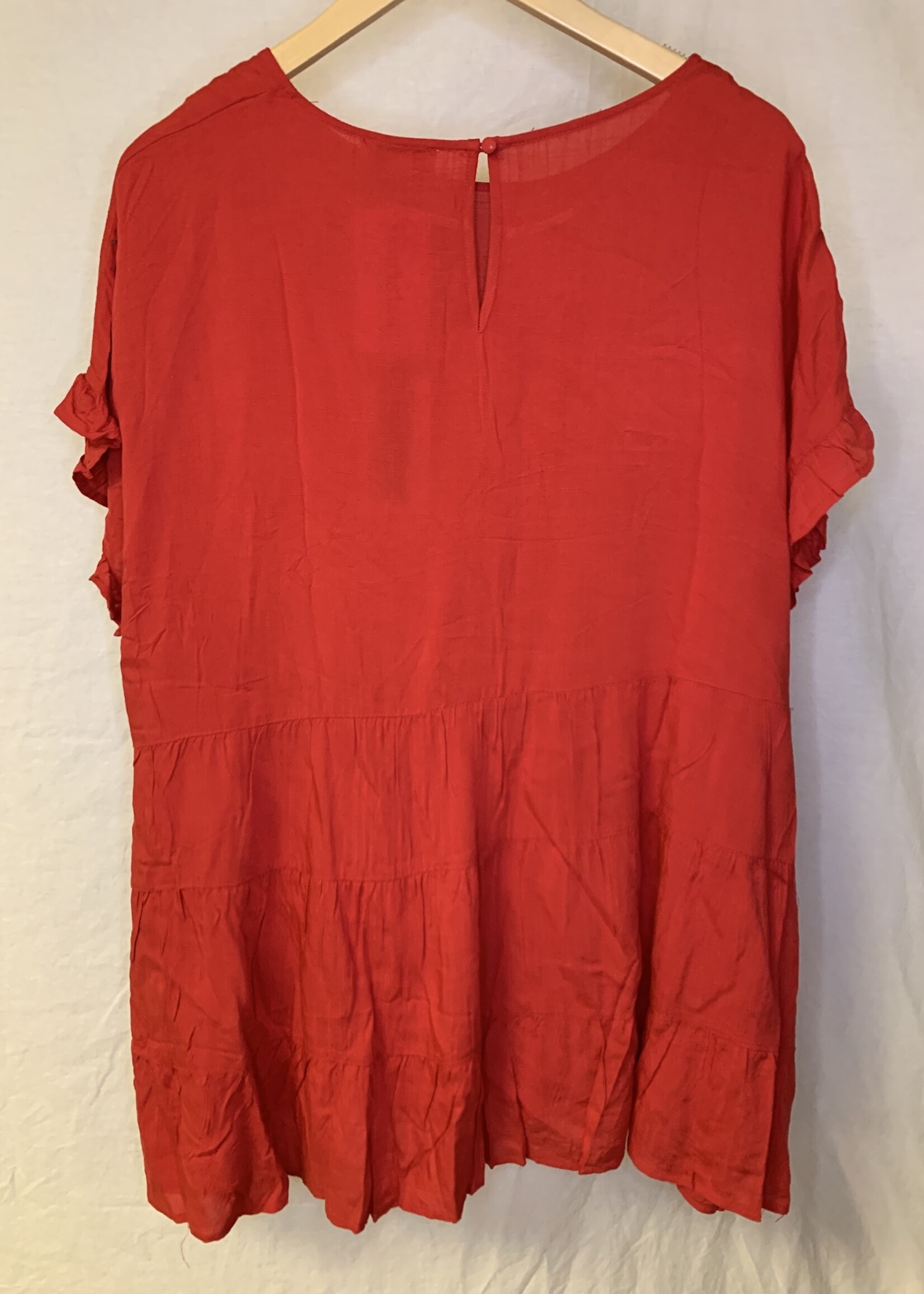Andree by Unit T Shirt- Tomato Red