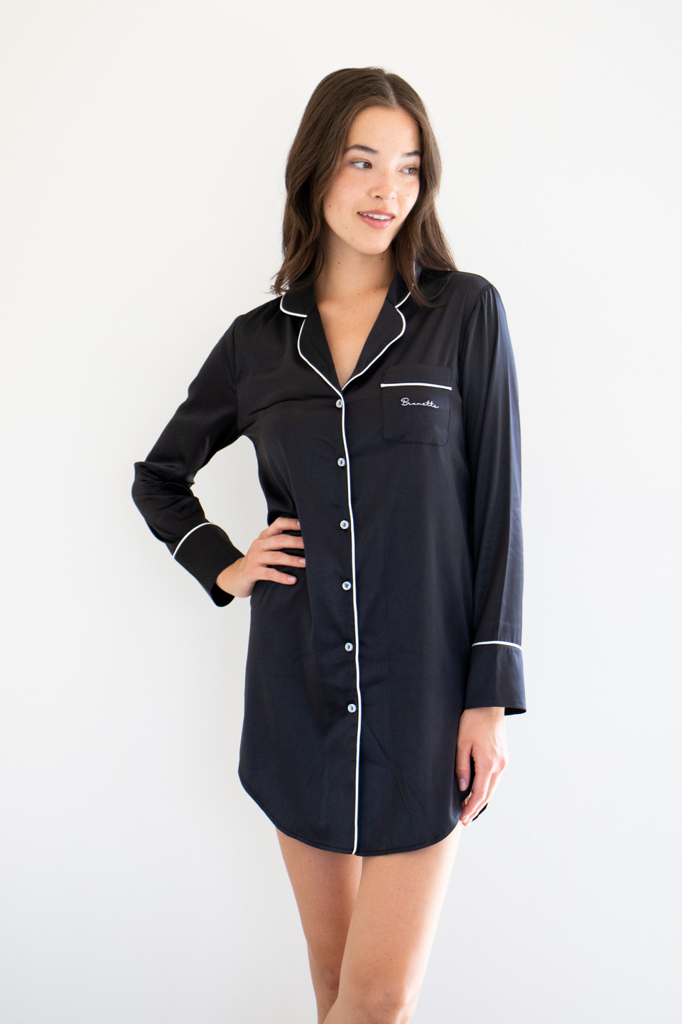 priv Classic Silken Sleep Shirt