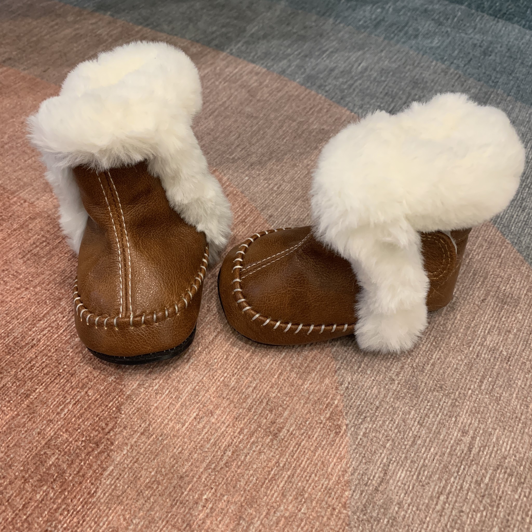 Jack & Lily Antique Brown Toe Stitch