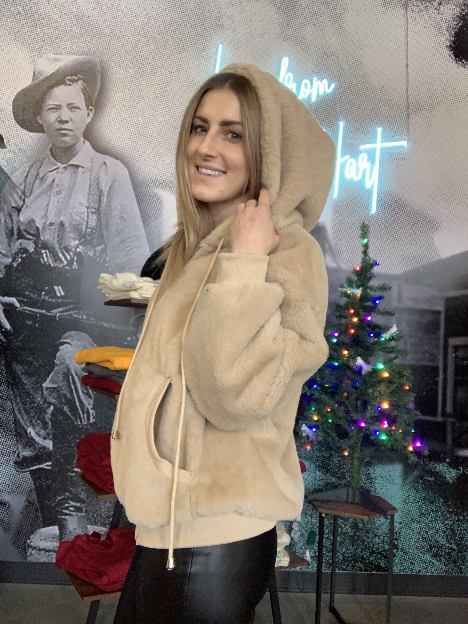 Sadie & Sage Be Easy Hoodie Zip Up