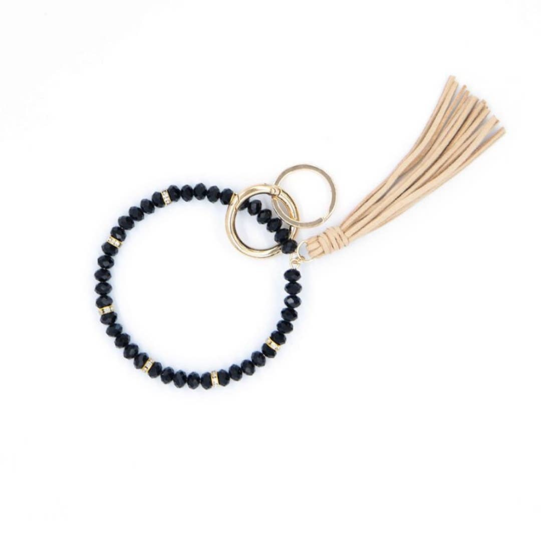 modern+chic Zoe Beaded Keychain Bracelet