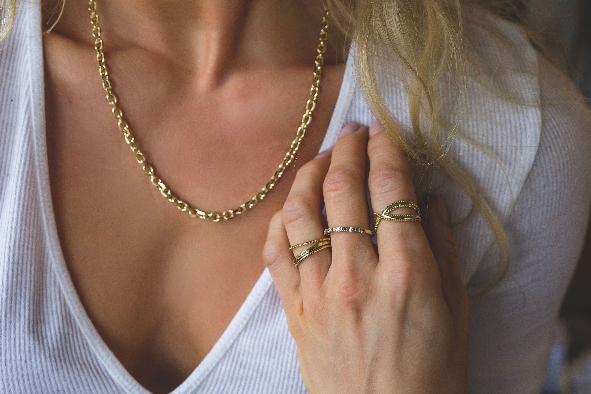 eLiasz and eLLa Jewelry Inc. Cherish Link Necklace