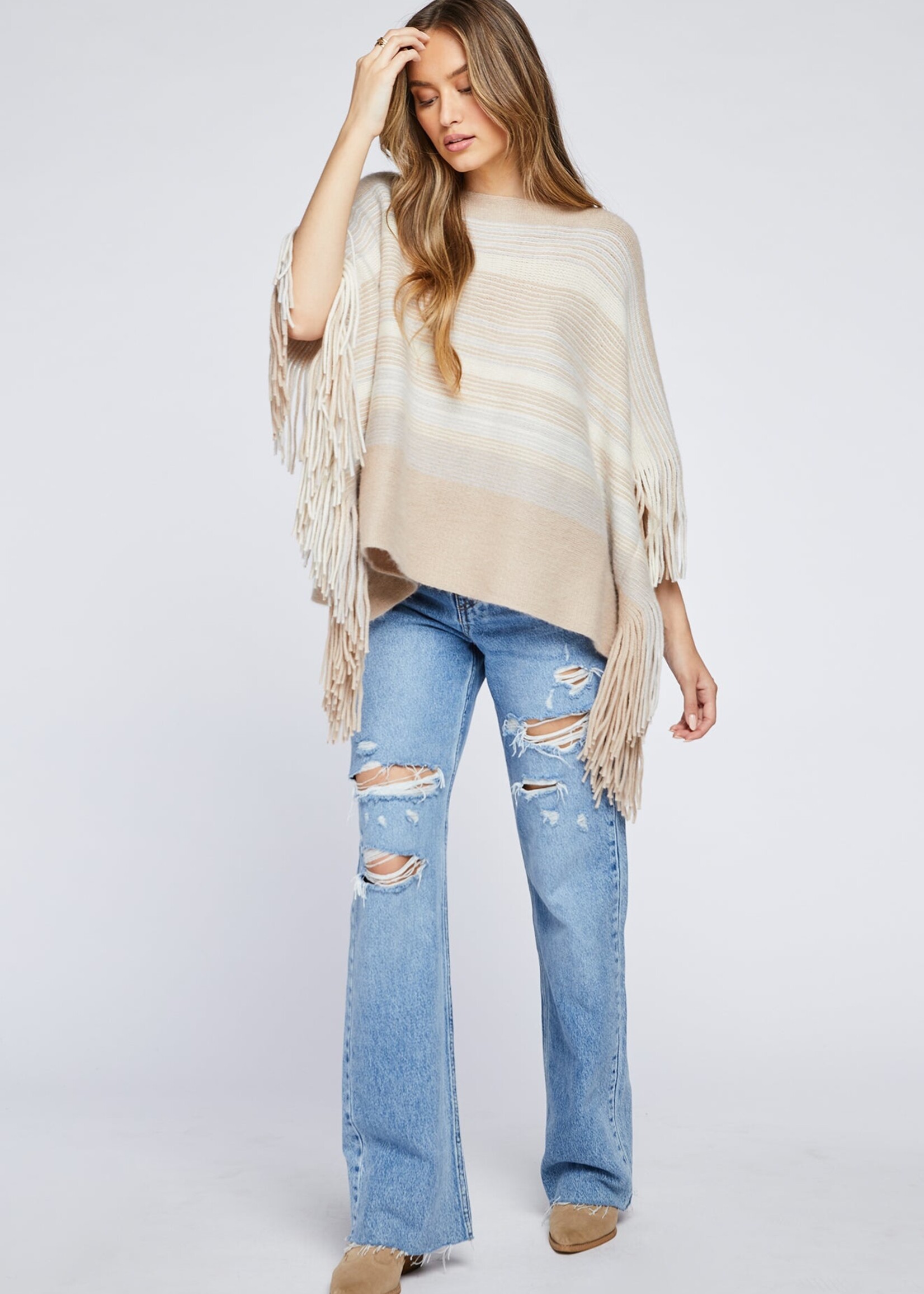 Gentle Fawn Tristan Pullover Shawl