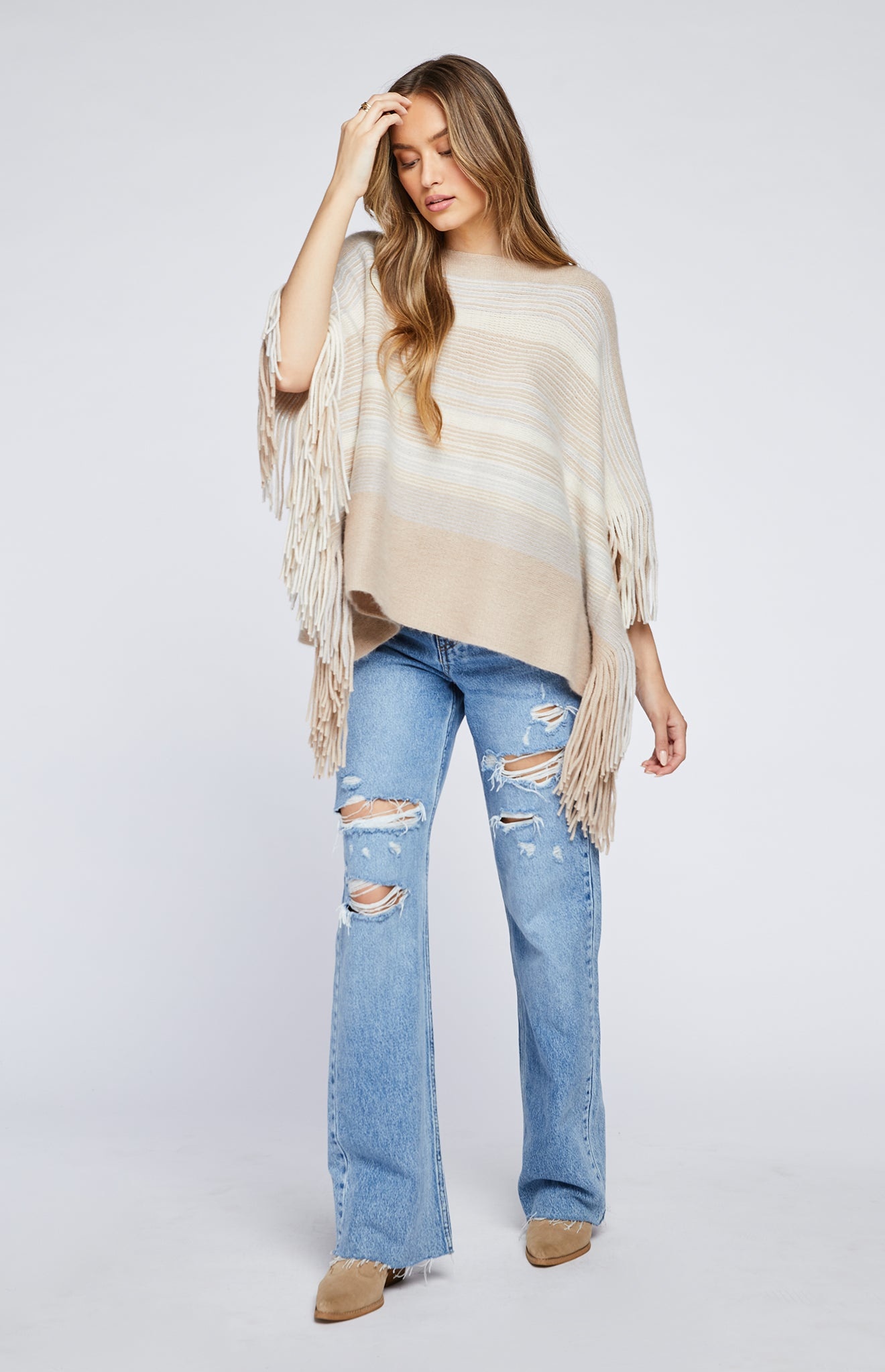 Gentle Fawn Tristan Pullover Shawl