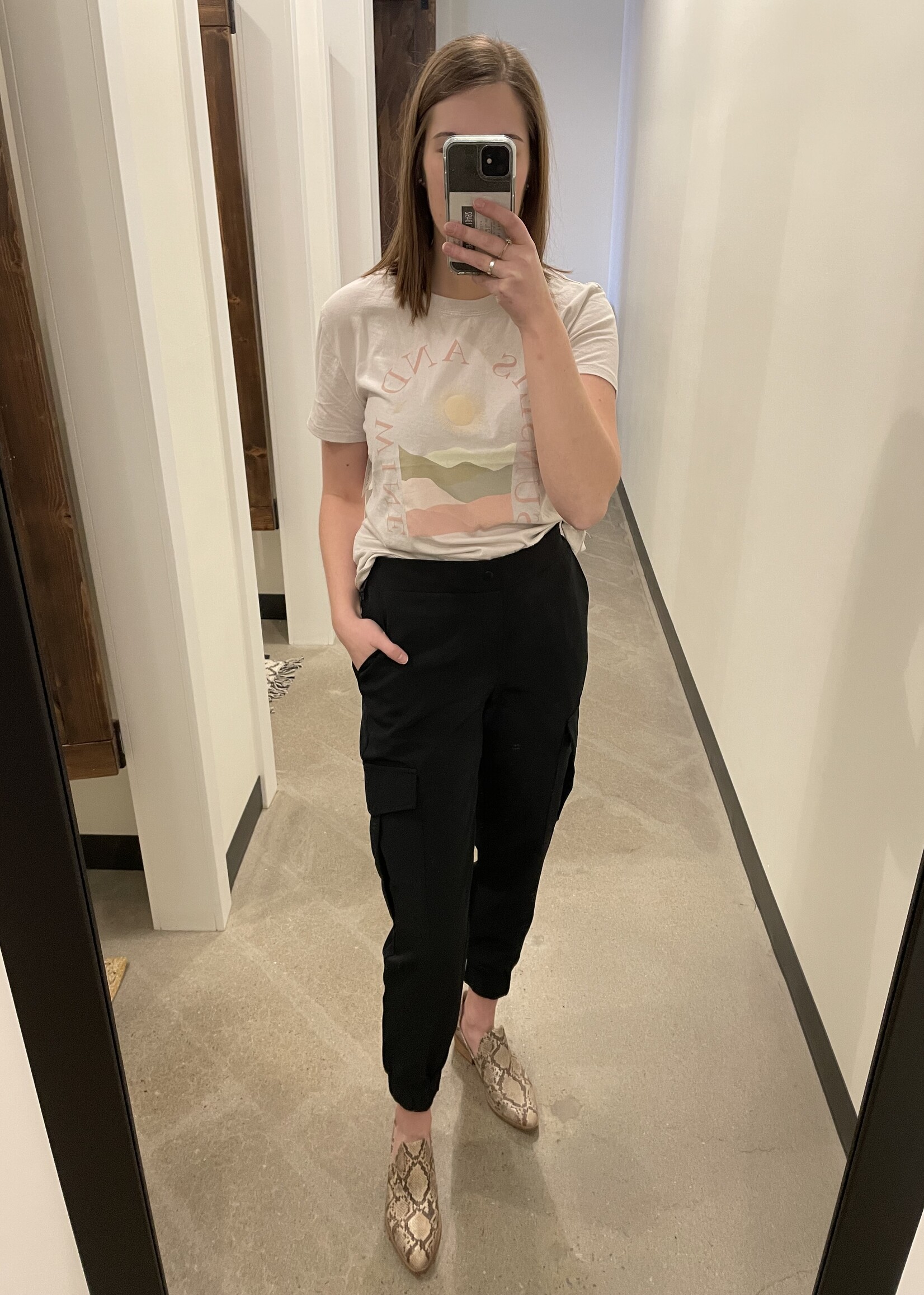 Black Tape Cargo Pant