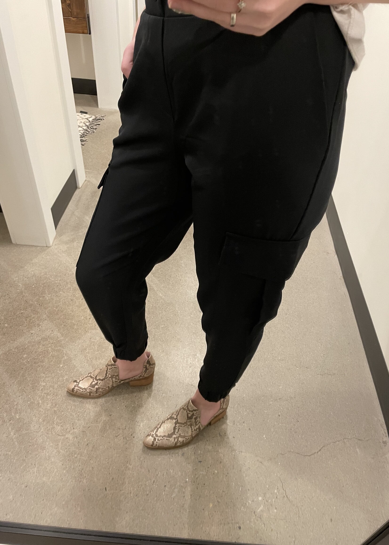Black Tape Cargo Pant